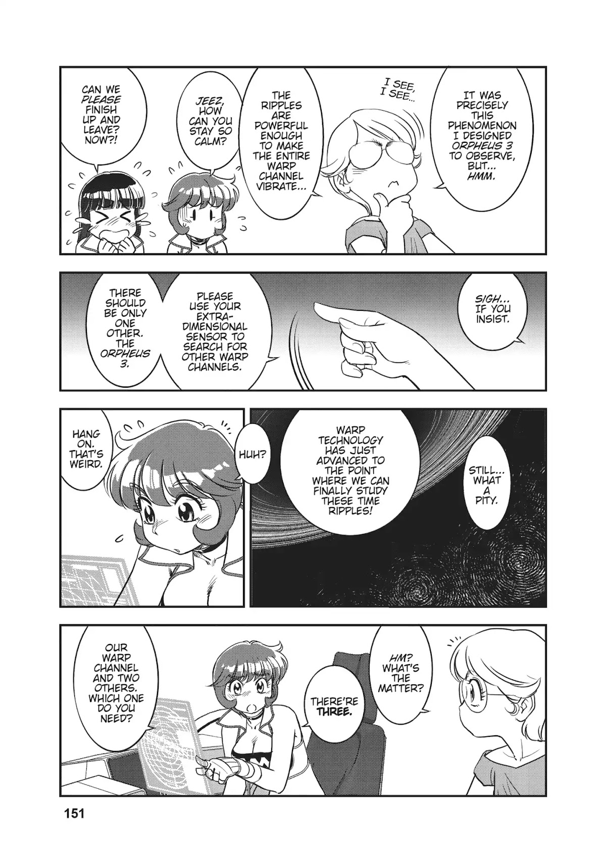 Dirty Pair (Hisao Tamaki) Chapter 1.0-5 page 12 - Vol.1 Redshift Witch