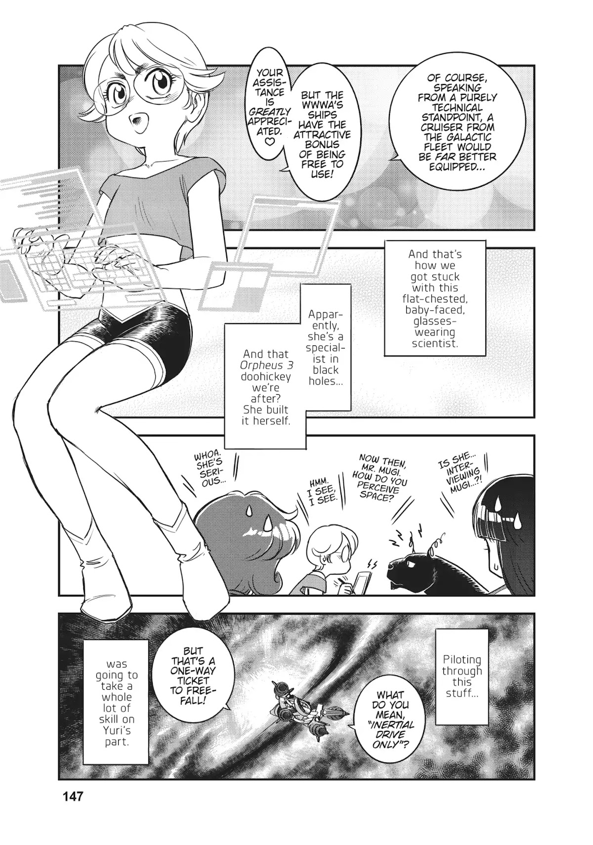 Dirty Pair (Hisao Tamaki) Chapter 1.0-5 page 8 - Vol.1 Redshift Witch