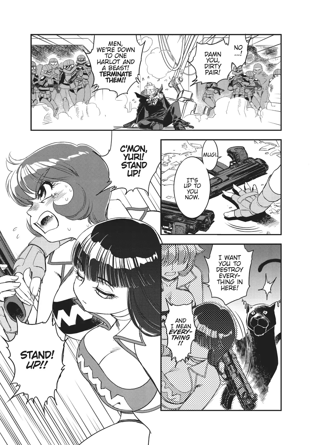 Dirty Pair (Hisao Tamaki) Chapter 1.0 page 108 - Vol.1 The Great Adventure of the Dirty Pair