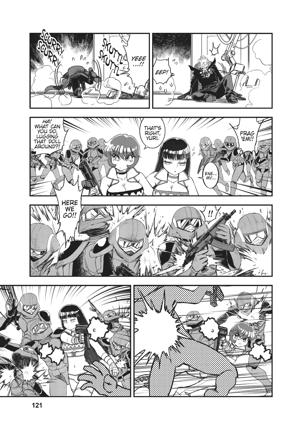Dirty Pair (Hisao Tamaki) Chapter 1.0 page 110 - Vol.1 The Great Adventure of the Dirty Pair