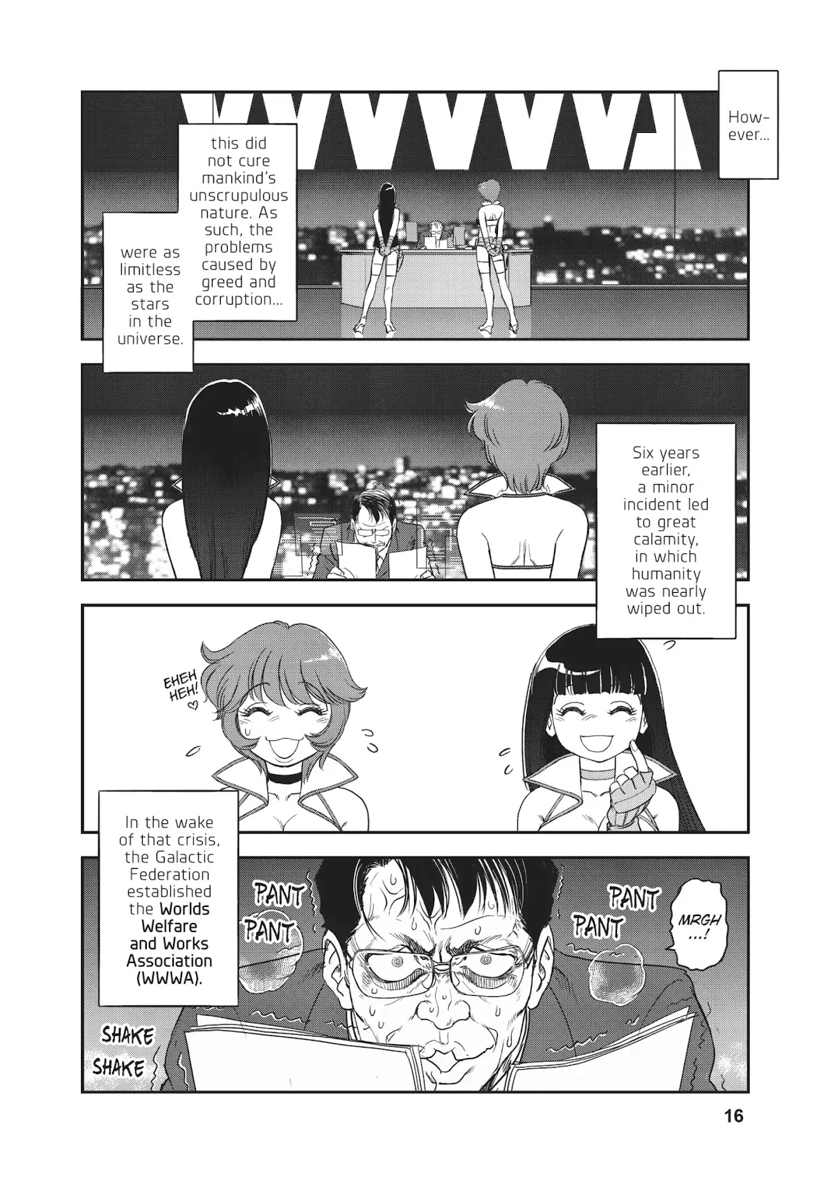 Dirty Pair (Hisao Tamaki) Chapter 1.0 page 14 - Vol.1 The Great Adventure of the Dirty Pair