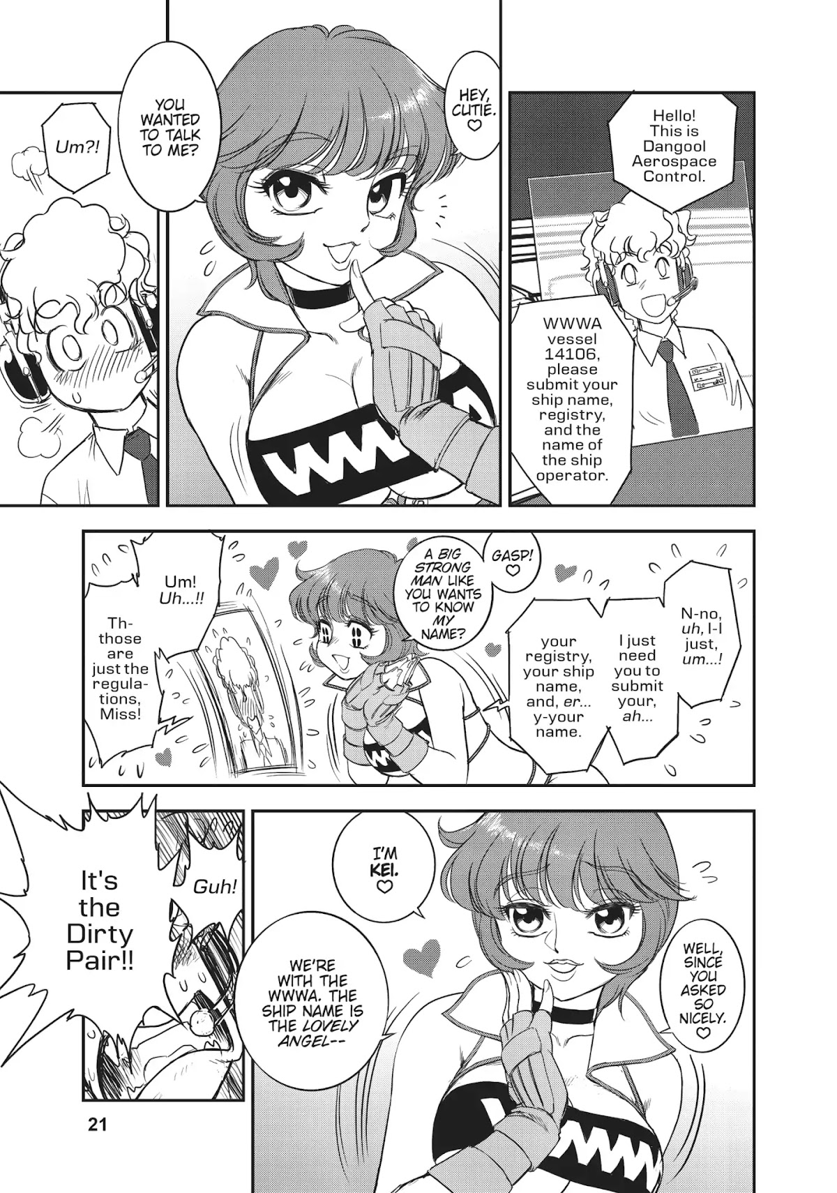 Dirty Pair (Hisao Tamaki) Chapter 1.0 page 18 - Vol.1 The Great Adventure of the Dirty Pair