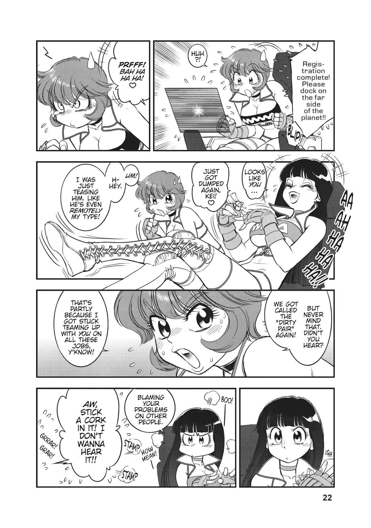 Dirty Pair (Hisao Tamaki) Chapter 1.0 page 19 - Vol.1 The Great Adventure of the Dirty Pair