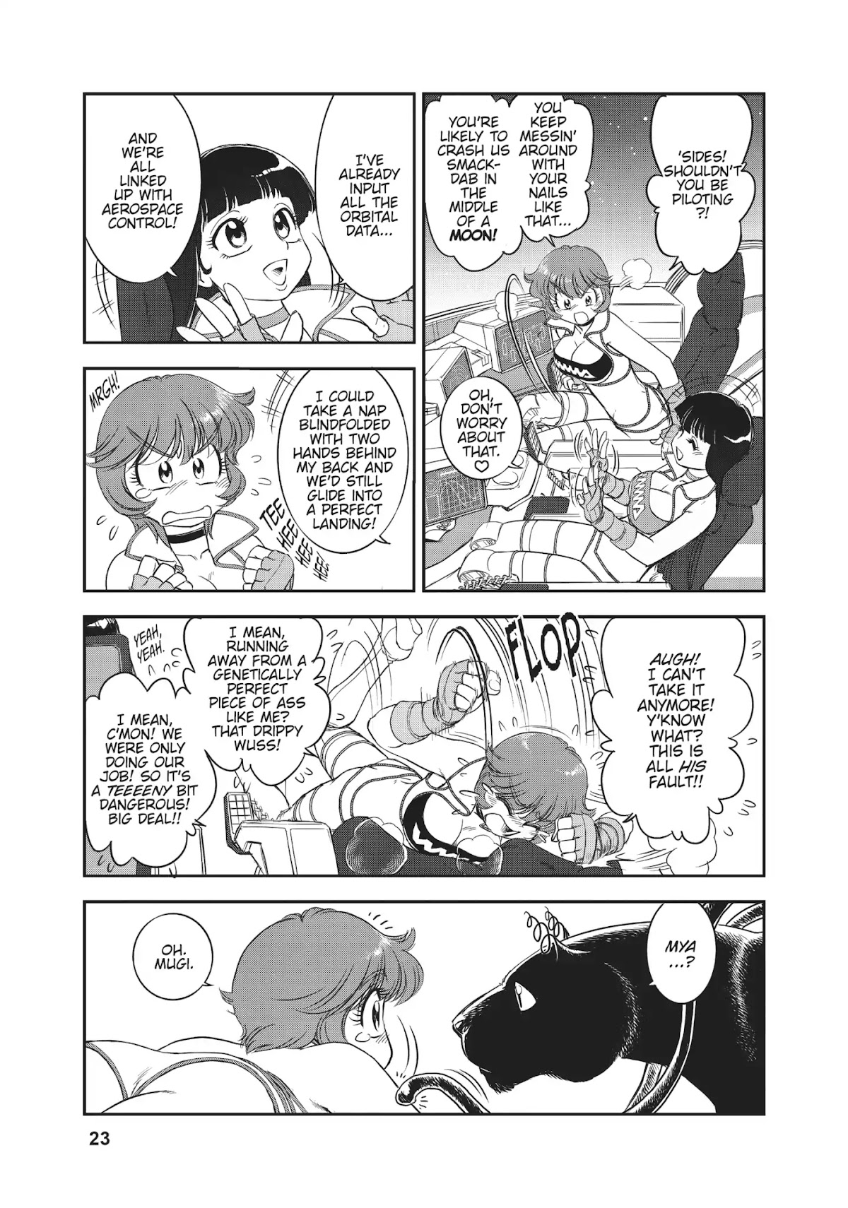 Dirty Pair (Hisao Tamaki) Chapter 1.0 page 20 - Vol.1 The Great Adventure of the Dirty Pair