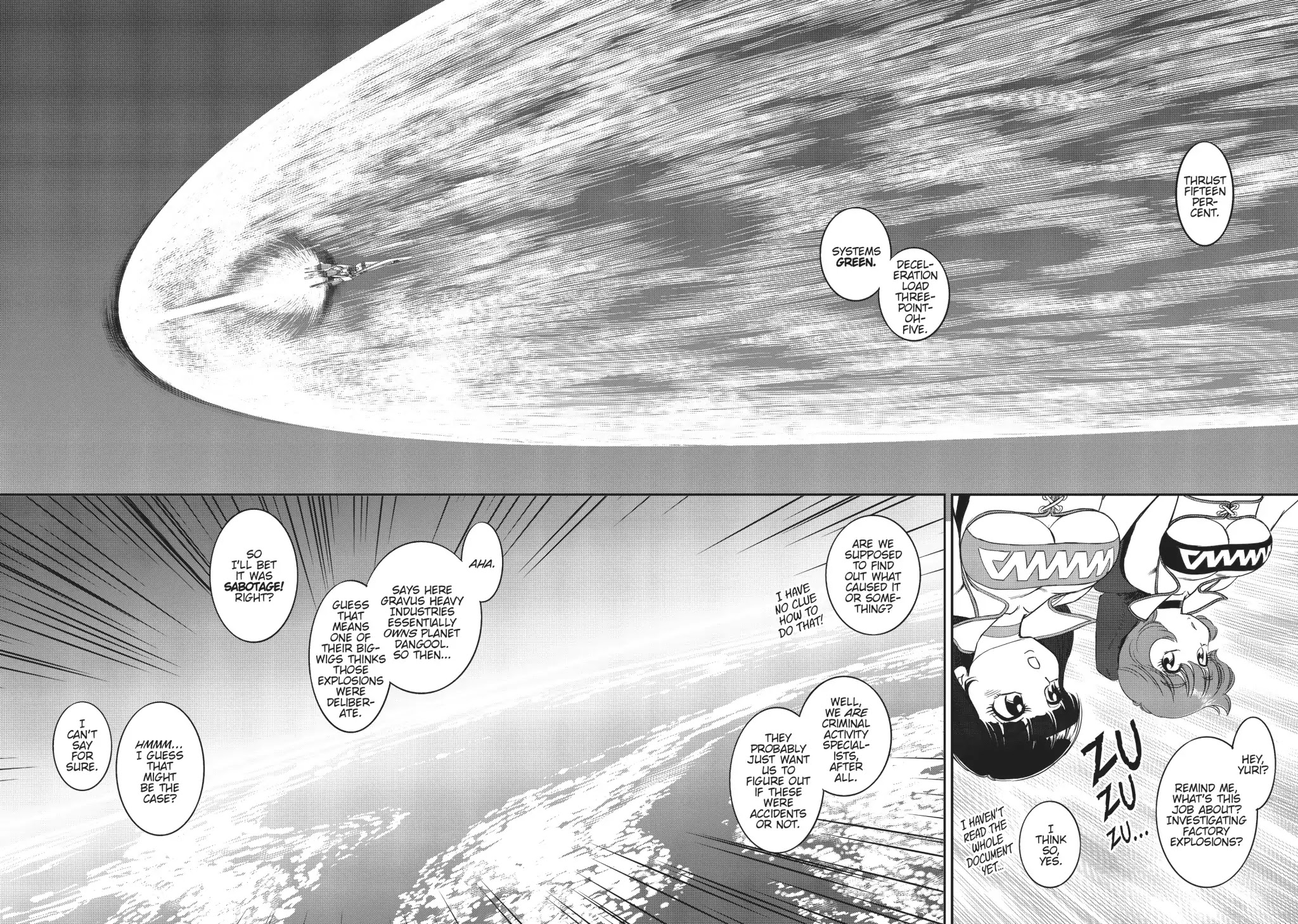 Dirty Pair (Hisao Tamaki) Chapter 1.0 page 23 - Vol.1 The Great Adventure of the Dirty Pair