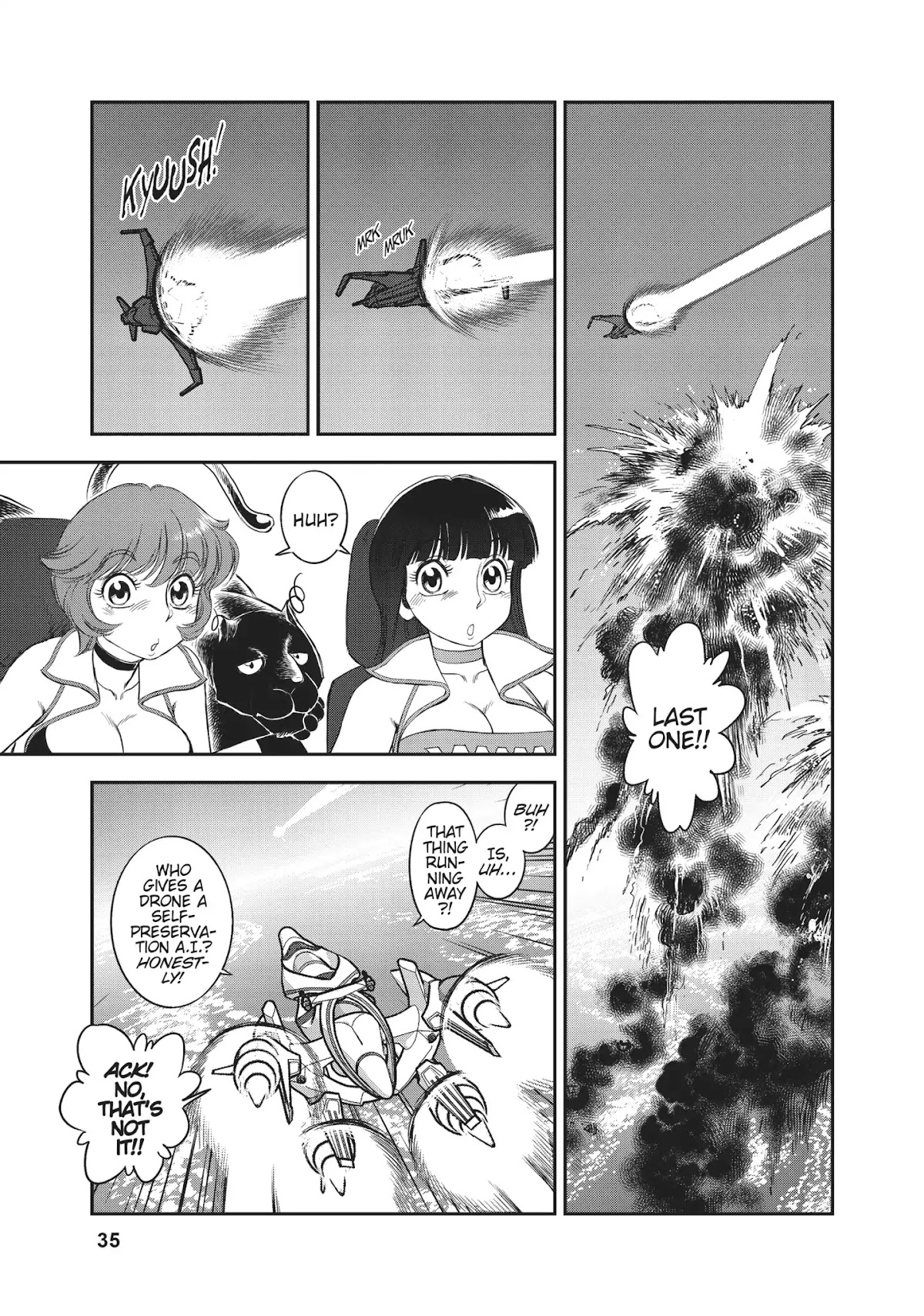 Dirty Pair (Hisao Tamaki) Chapter 1.0 page 29 - Vol.1 The Great Adventure of the Dirty Pair