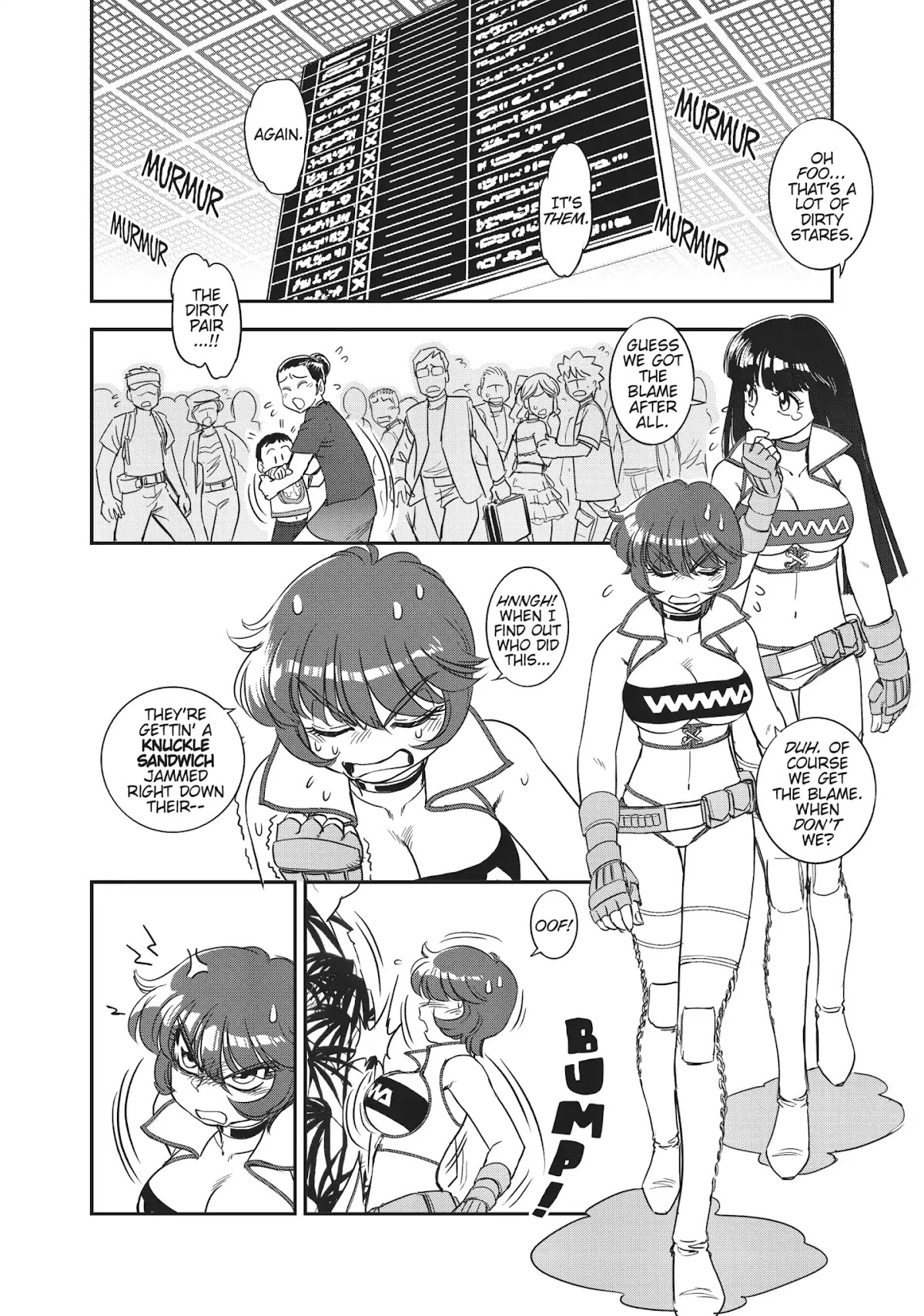 Dirty Pair (Hisao Tamaki) Chapter 1.0 page 34 - Vol.1 The Great Adventure of the Dirty Pair