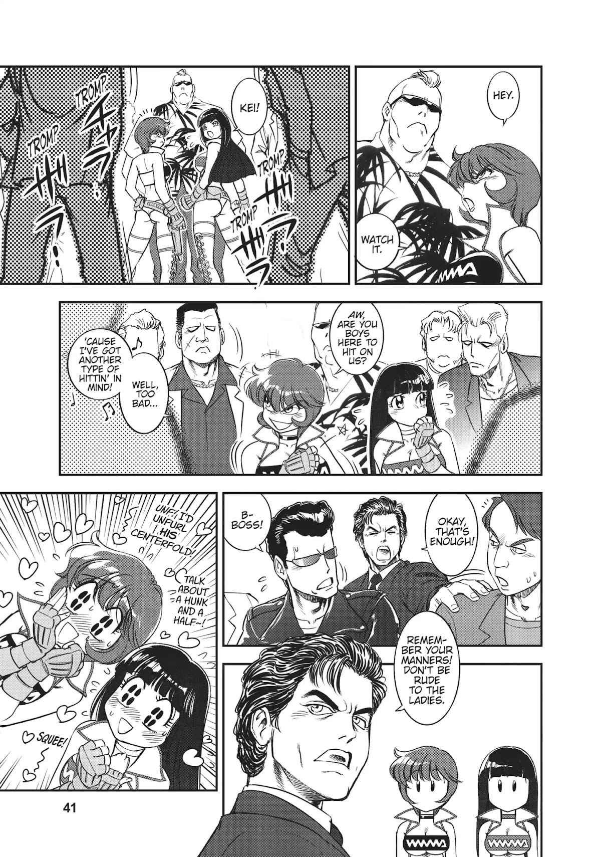 Dirty Pair (Hisao Tamaki) Chapter 1.0 page 35 - Vol.1 The Great Adventure of the Dirty Pair