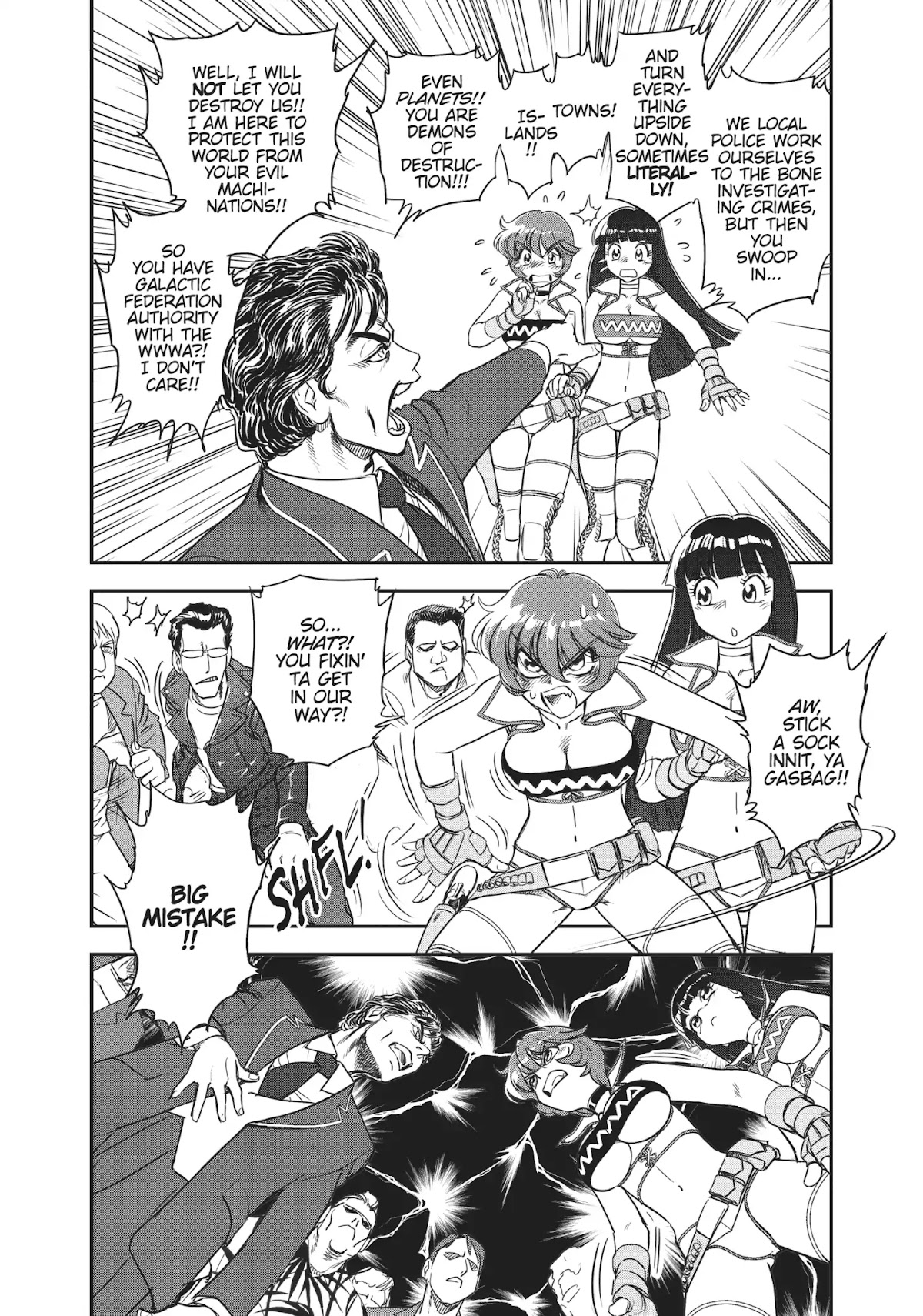 Dirty Pair (Hisao Tamaki) Chapter 1.0 page 38 - Vol.1 The Great Adventure of the Dirty Pair