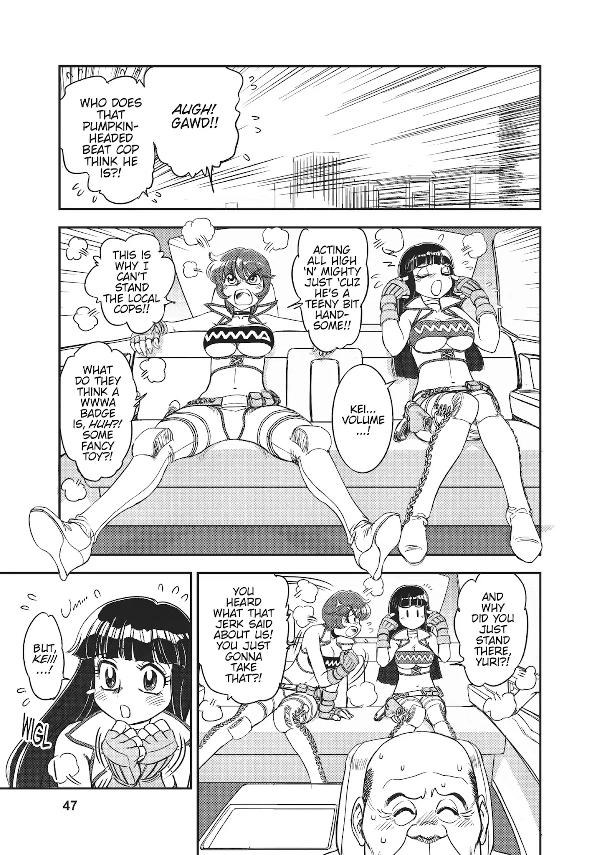 Dirty Pair (Hisao Tamaki) Chapter 1.0 page 41 - Vol.1 The Great Adventure of the Dirty Pair