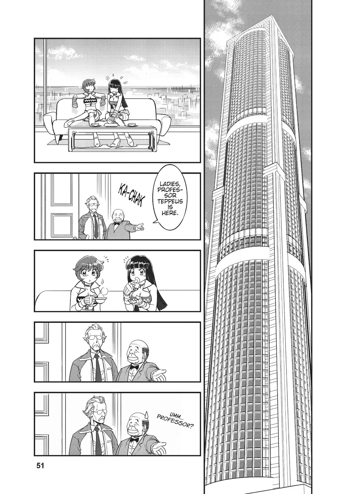 Dirty Pair (Hisao Tamaki) Chapter 1.0 page 45 - Vol.1 The Great Adventure of the Dirty Pair