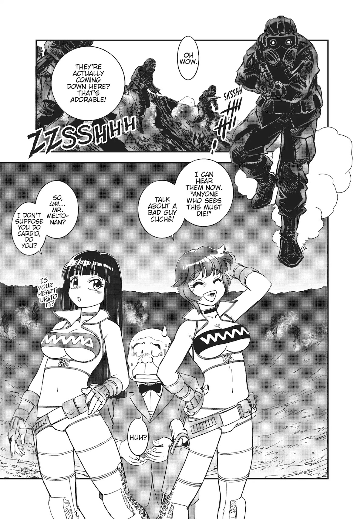 Dirty Pair (Hisao Tamaki) Chapter 1.0 page 54 - Vol.1 The Great Adventure of the Dirty Pair