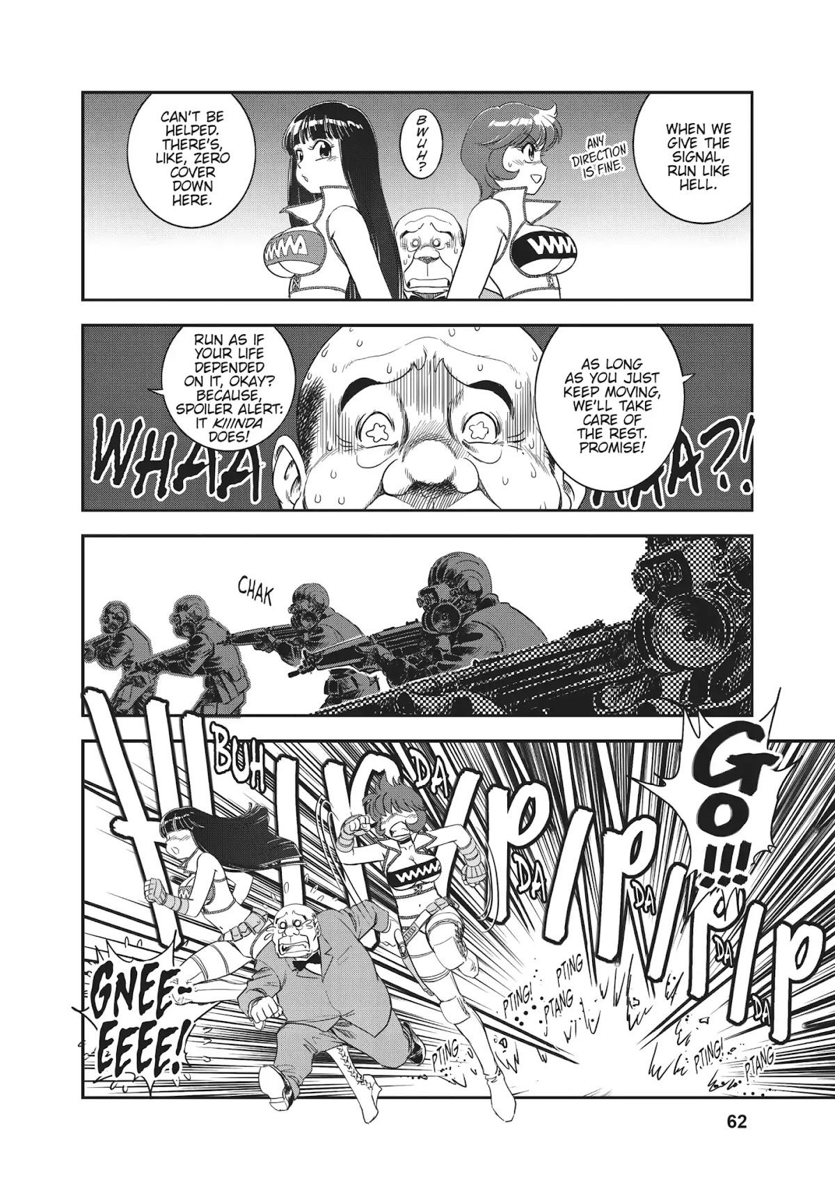 Dirty Pair (Hisao Tamaki) Chapter 1.0 page 55 - Vol.1 The Great Adventure of the Dirty Pair