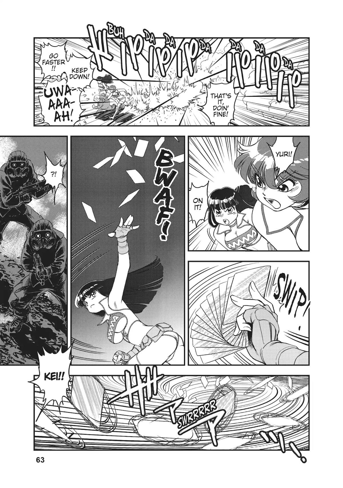 Dirty Pair (Hisao Tamaki) Chapter 1.0 page 56 - Vol.1 The Great Adventure of the Dirty Pair