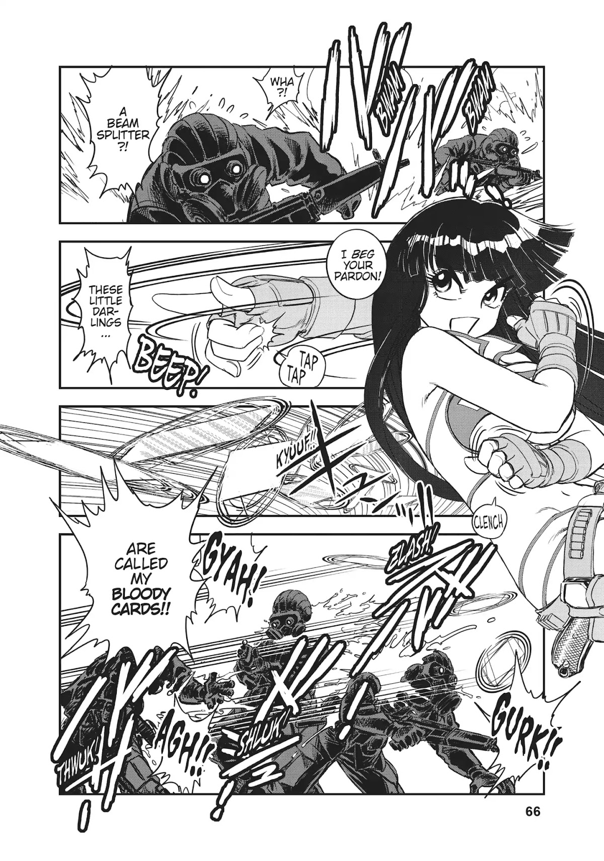 Dirty Pair (Hisao Tamaki) Chapter 1.0 page 58 - Vol.1 The Great Adventure of the Dirty Pair
