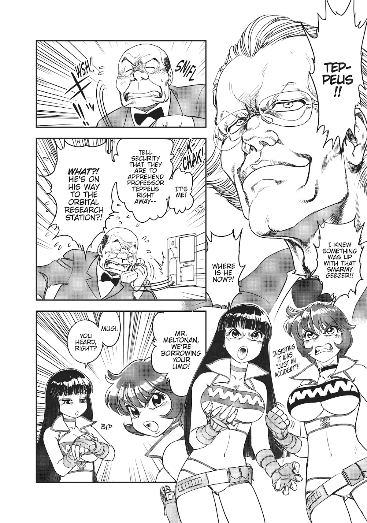 Dirty Pair (Hisao Tamaki) Chapter 1.0 page 70 - Vol.1 The Great Adventure of the Dirty Pair