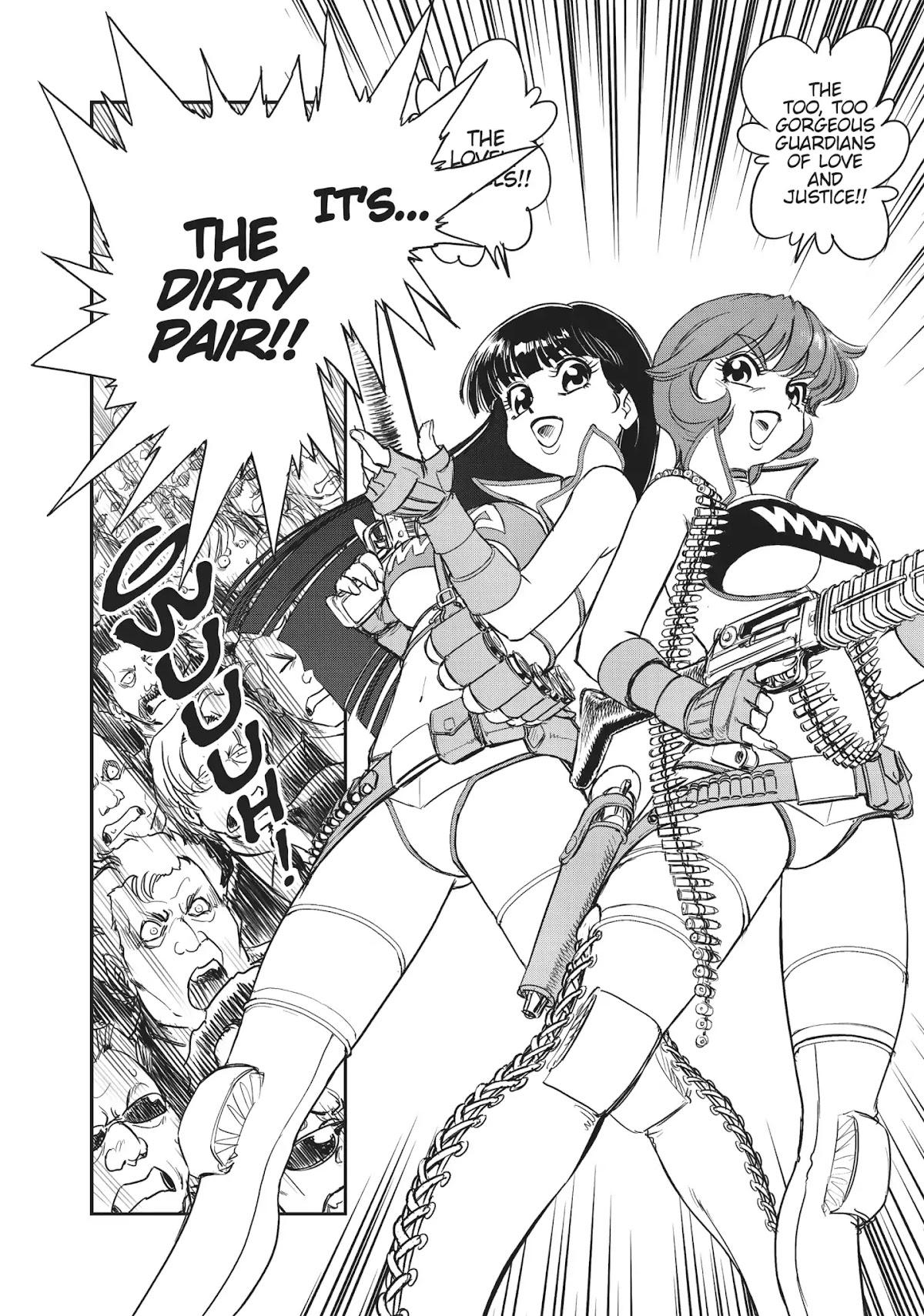 Dirty Pair (Hisao Tamaki) Chapter 1.0 page 8 - Vol.1 The Great Adventure of the Dirty Pair