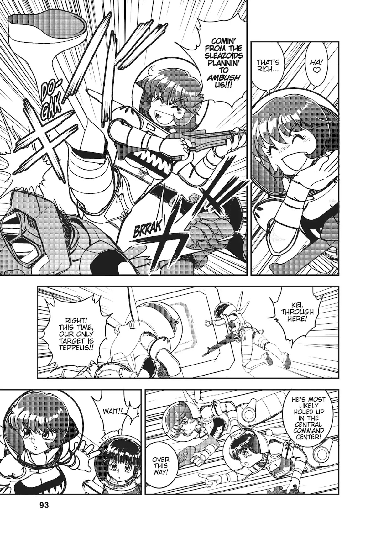 Dirty Pair (Hisao Tamaki) Chapter 1.0 page 83 - Vol.1 The Great Adventure of the Dirty Pair