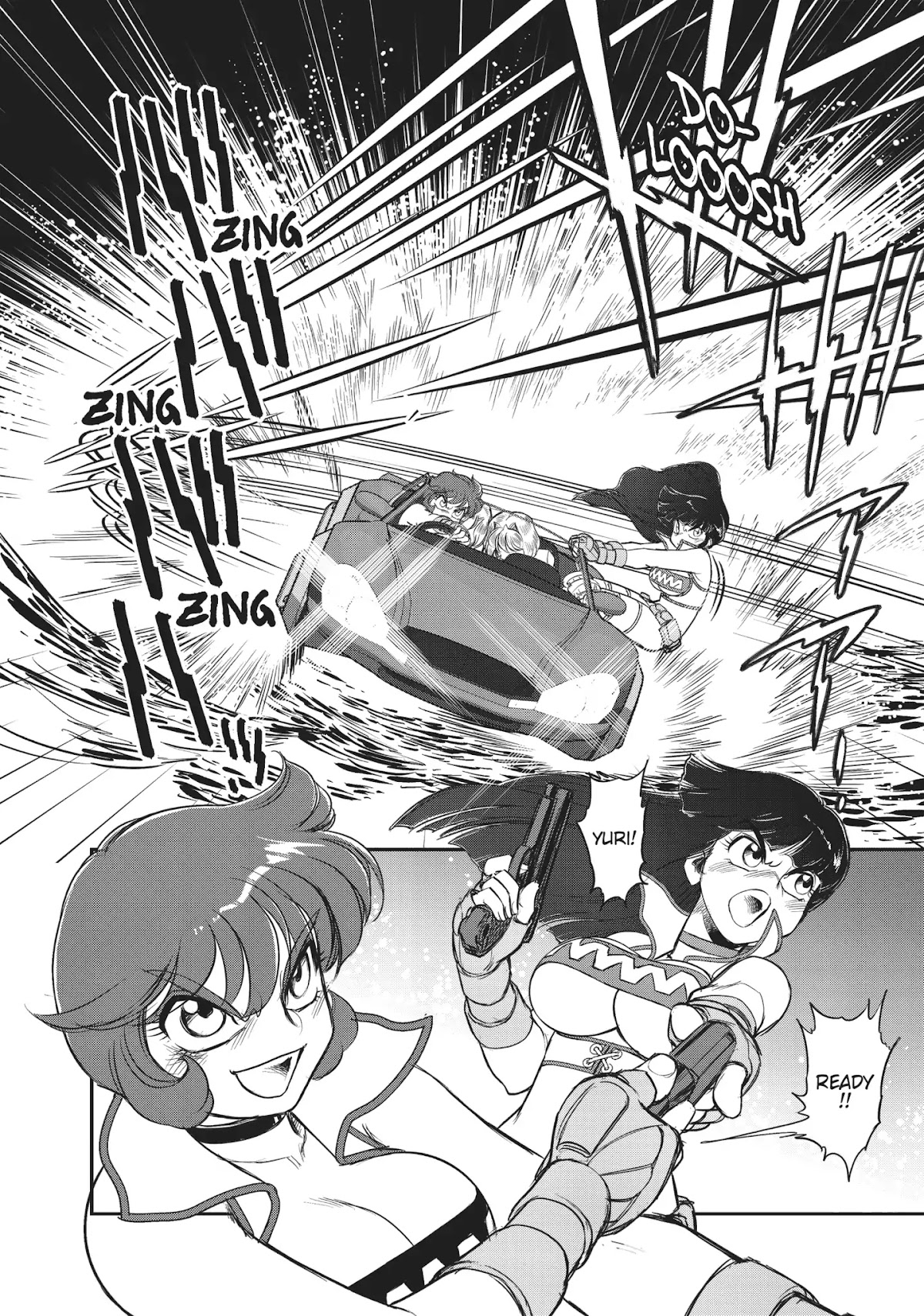 Dirty Pair (Hisao Tamaki) Chapter 2.0 page 100 - Vol.2 The Case of the Backwater Murders
