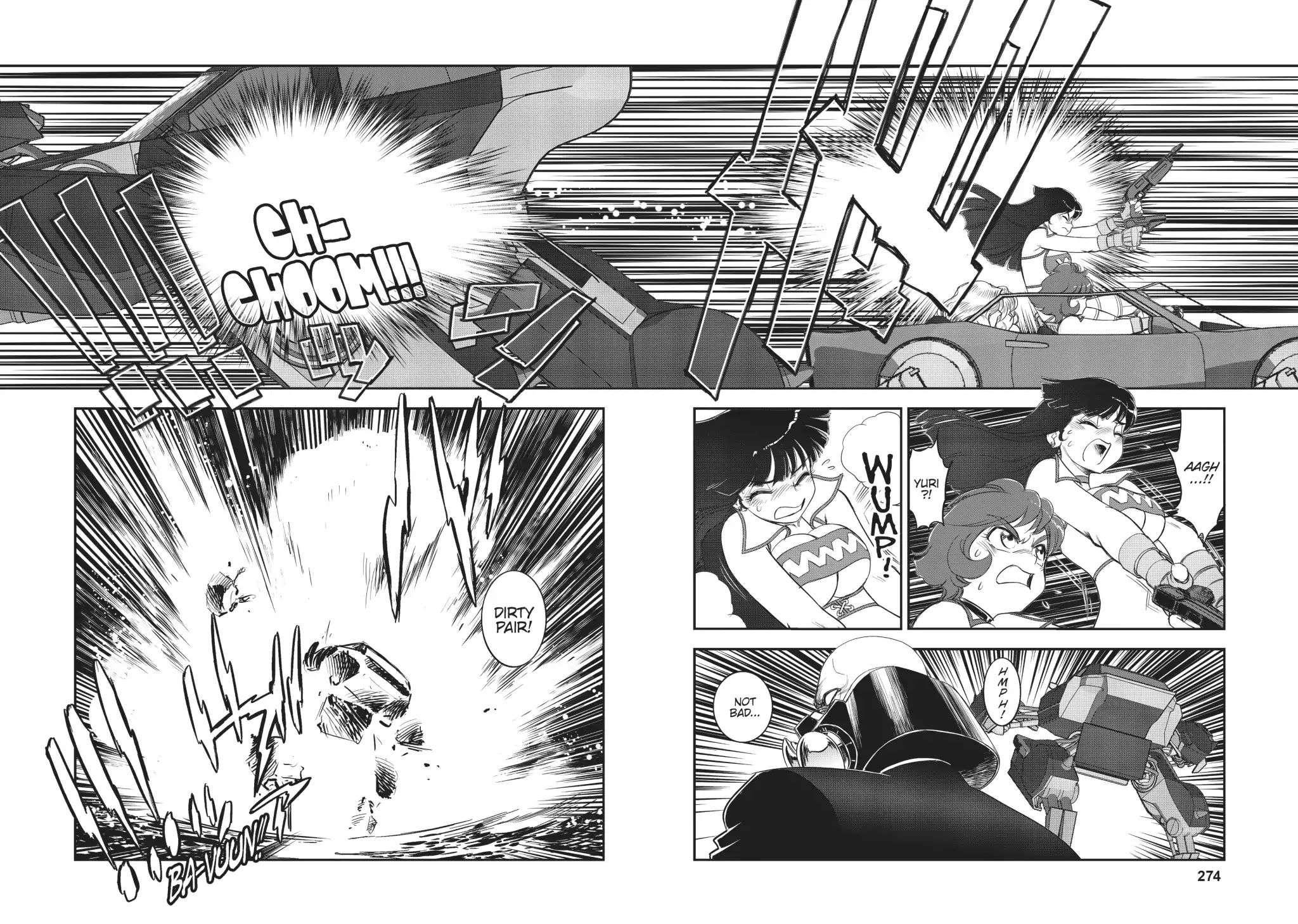 Dirty Pair (Hisao Tamaki) Chapter 2.0 page 102 - Vol.2 The Case of the Backwater Murders
