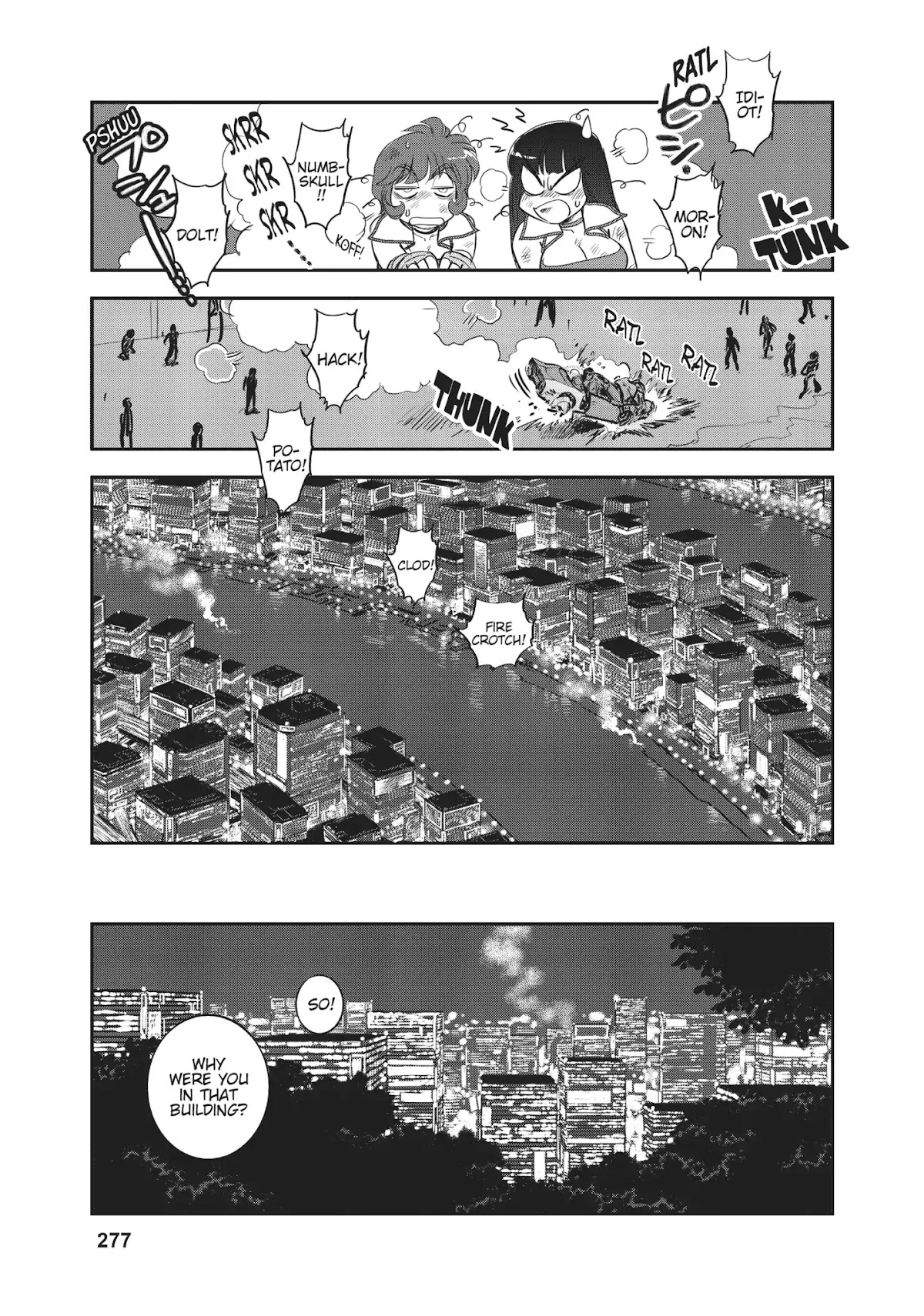 Dirty Pair (Hisao Tamaki) Chapter 2.0 page 104 - Vol.2 The Case of the Backwater Murders