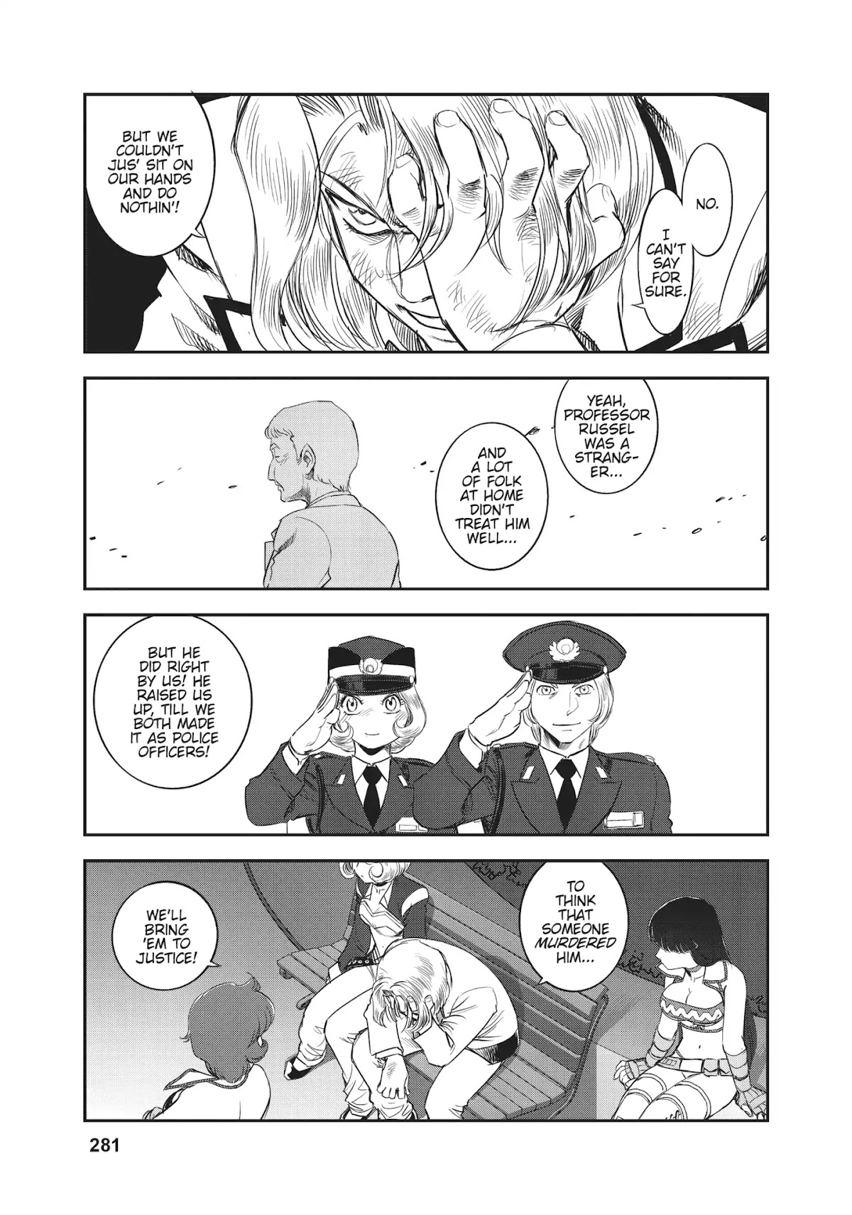 Dirty Pair (Hisao Tamaki) Chapter 2.0 page 108 - Vol.2 The Case of the Backwater Murders