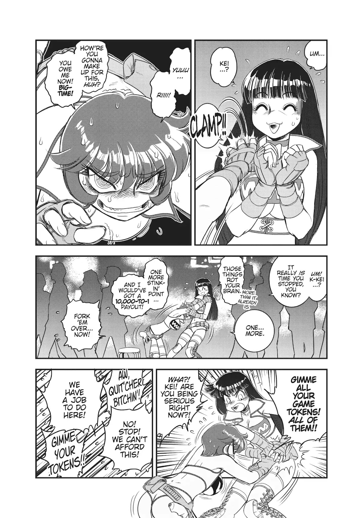 Dirty Pair (Hisao Tamaki) Chapter 2.0 page 11 - Vol.2 The Case of the Backwater Murders