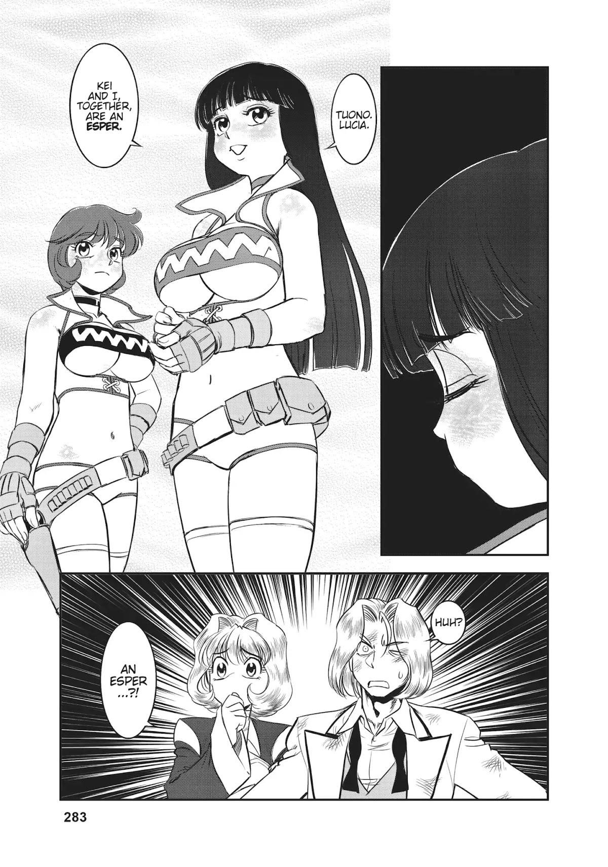 Dirty Pair (Hisao Tamaki) Chapter 2.0 page 110 - Vol.2 The Case of the Backwater Murders