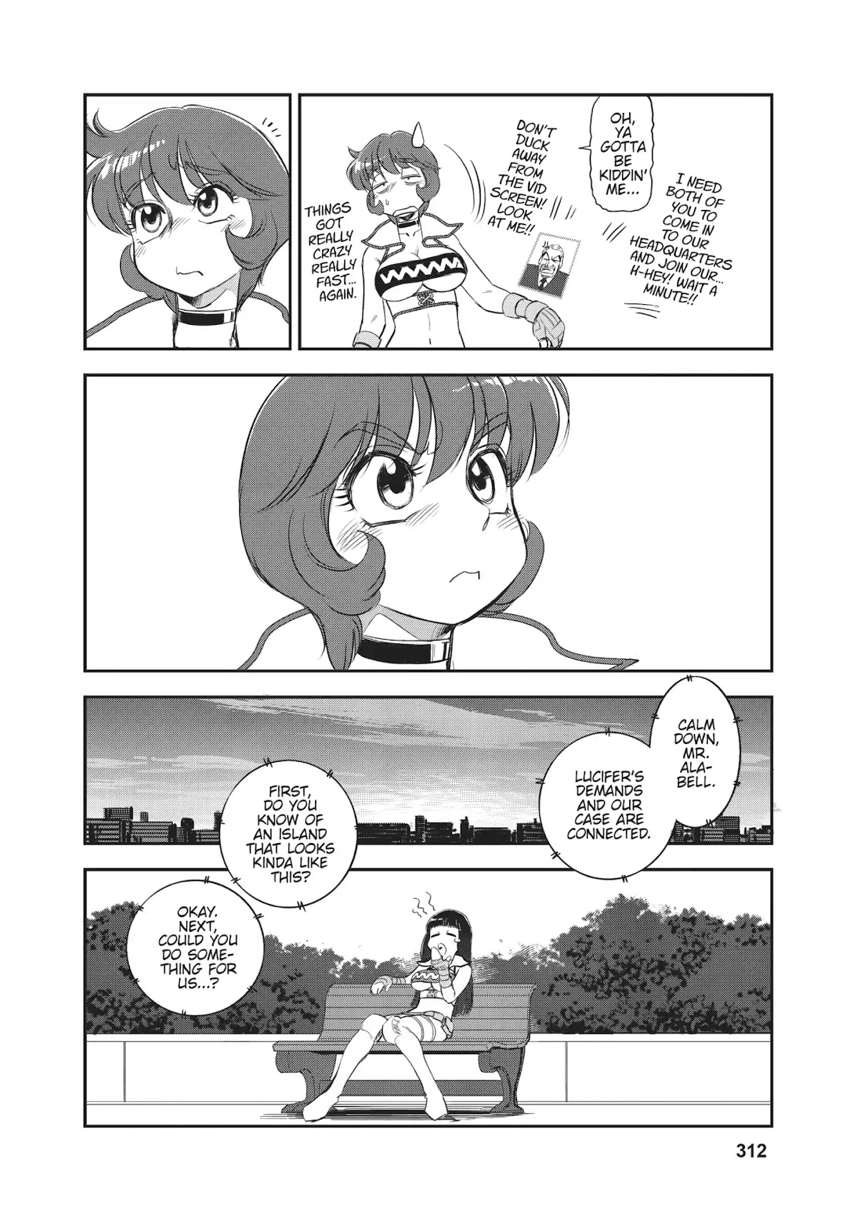Dirty Pair (Hisao Tamaki) Chapter 2.0 page 137 - Vol.2 The Case of the Backwater Murders