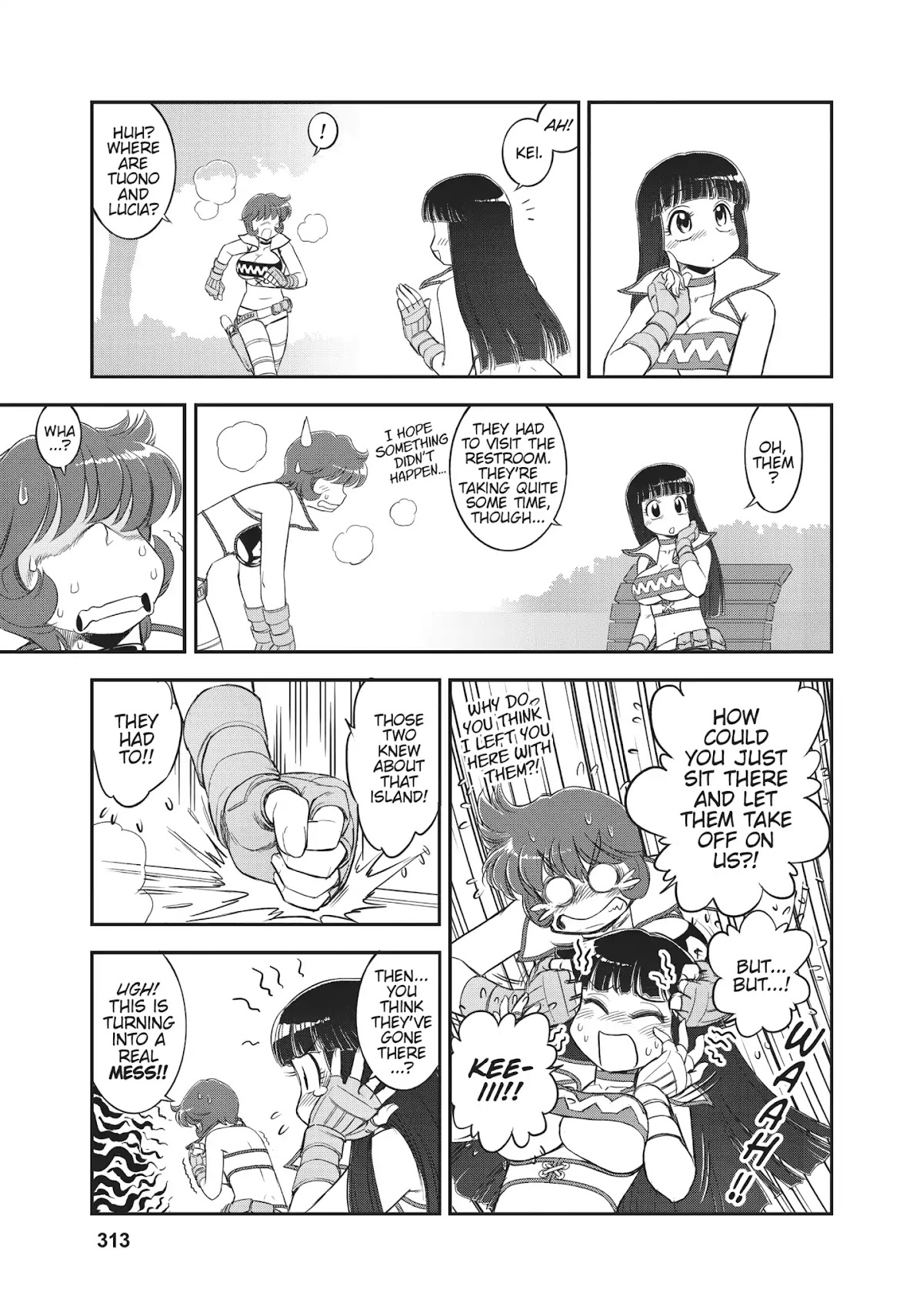 Dirty Pair (Hisao Tamaki) Chapter 2.0 page 138 - Vol.2 The Case of the Backwater Murders