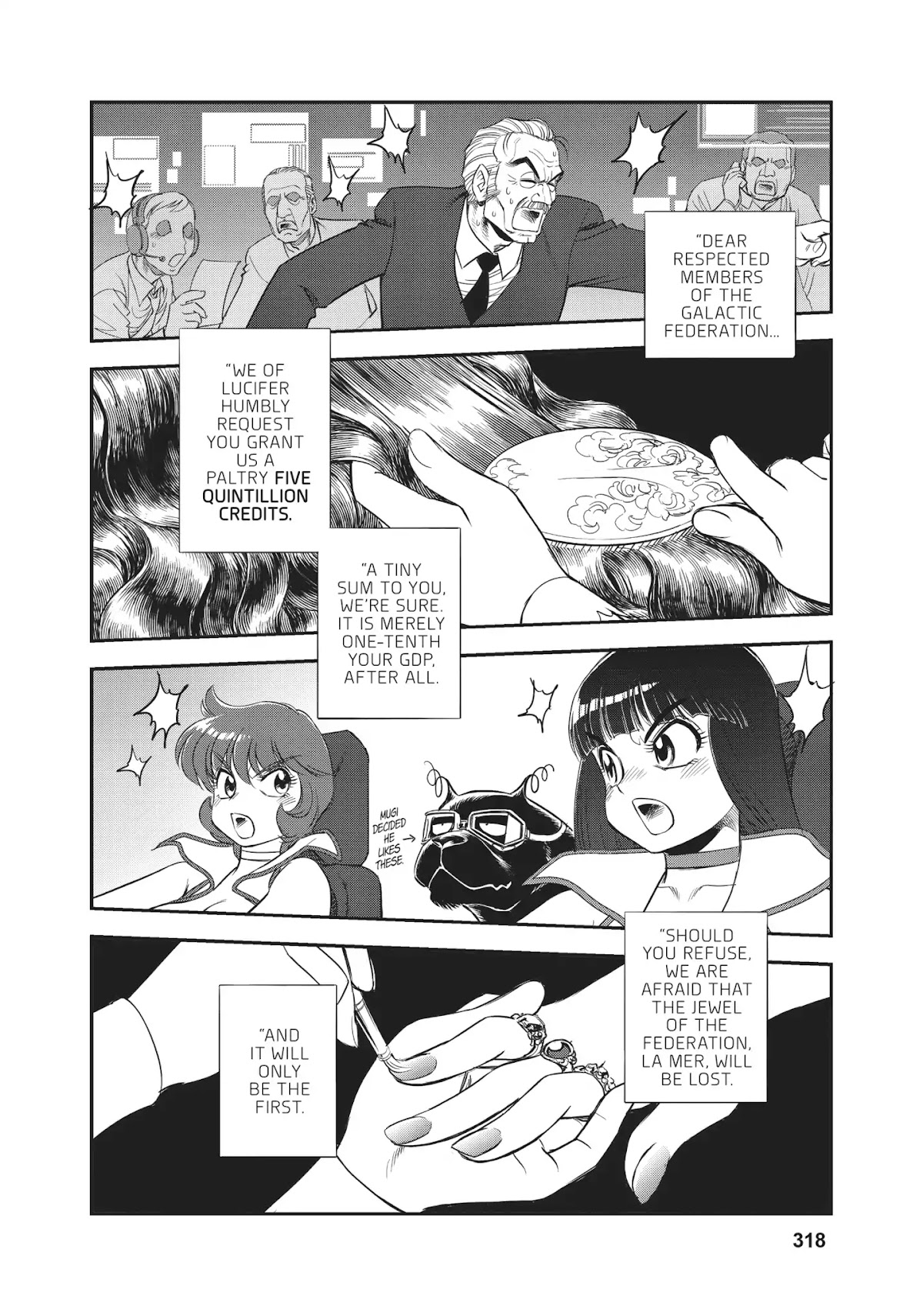 Dirty Pair (Hisao Tamaki) Chapter 2.0 page 143 - Vol.2 The Case of the Backwater Murders