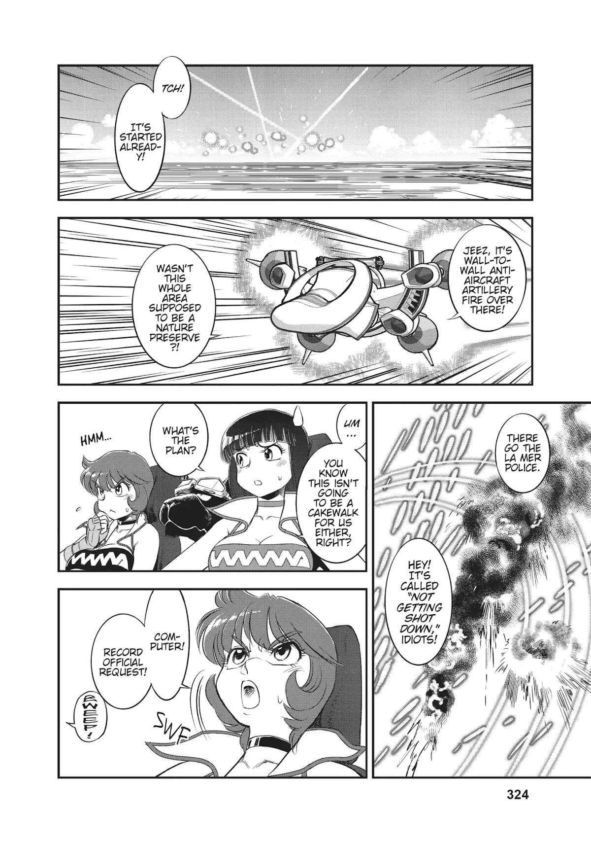 Dirty Pair (Hisao Tamaki) Chapter 2.0 page 149 - Vol.2 The Case of the Backwater Murders