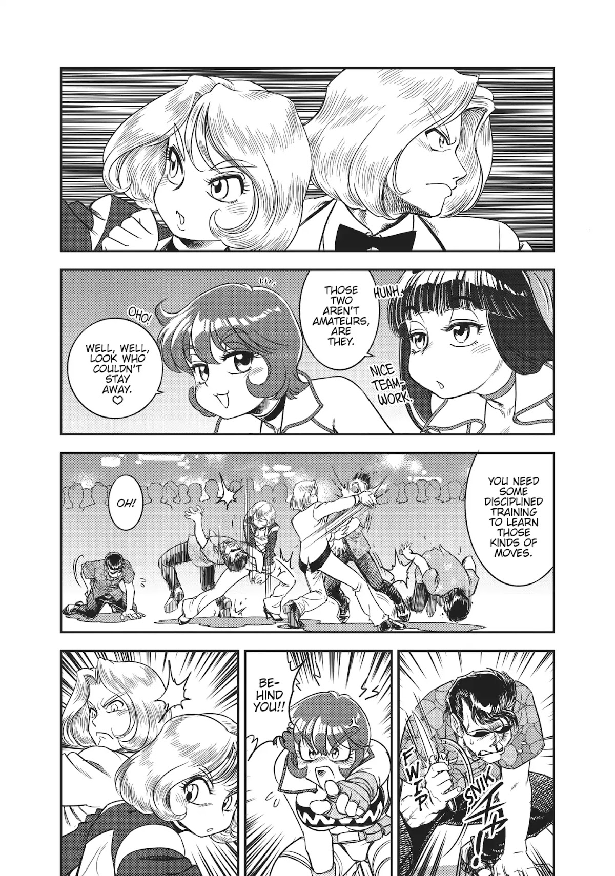 Dirty Pair (Hisao Tamaki) Chapter 2.0 page 15 - Vol.2 The Case of the Backwater Murders