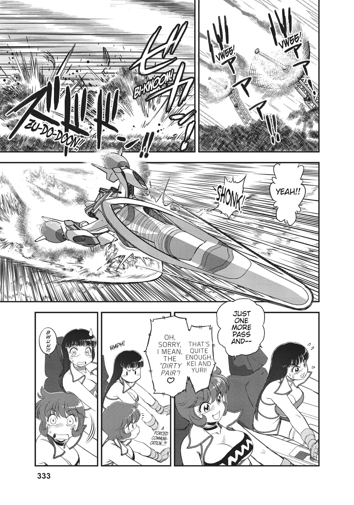 Dirty Pair (Hisao Tamaki) Chapter 2.0 page 156 - Vol.2 The Case of the Backwater Murders