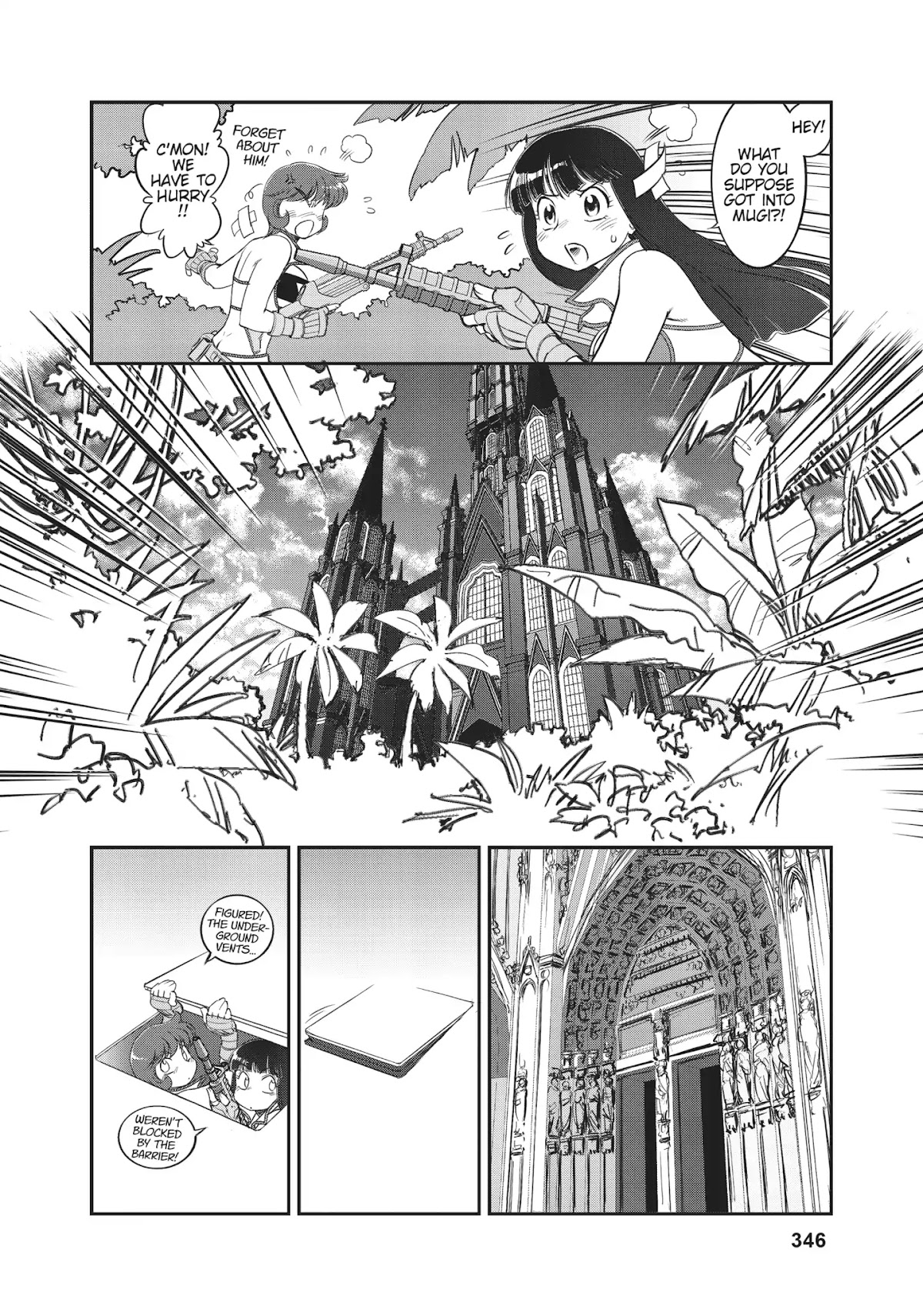 Dirty Pair (Hisao Tamaki) Chapter 2.0 page 168 - Vol.2 The Case of the Backwater Murders