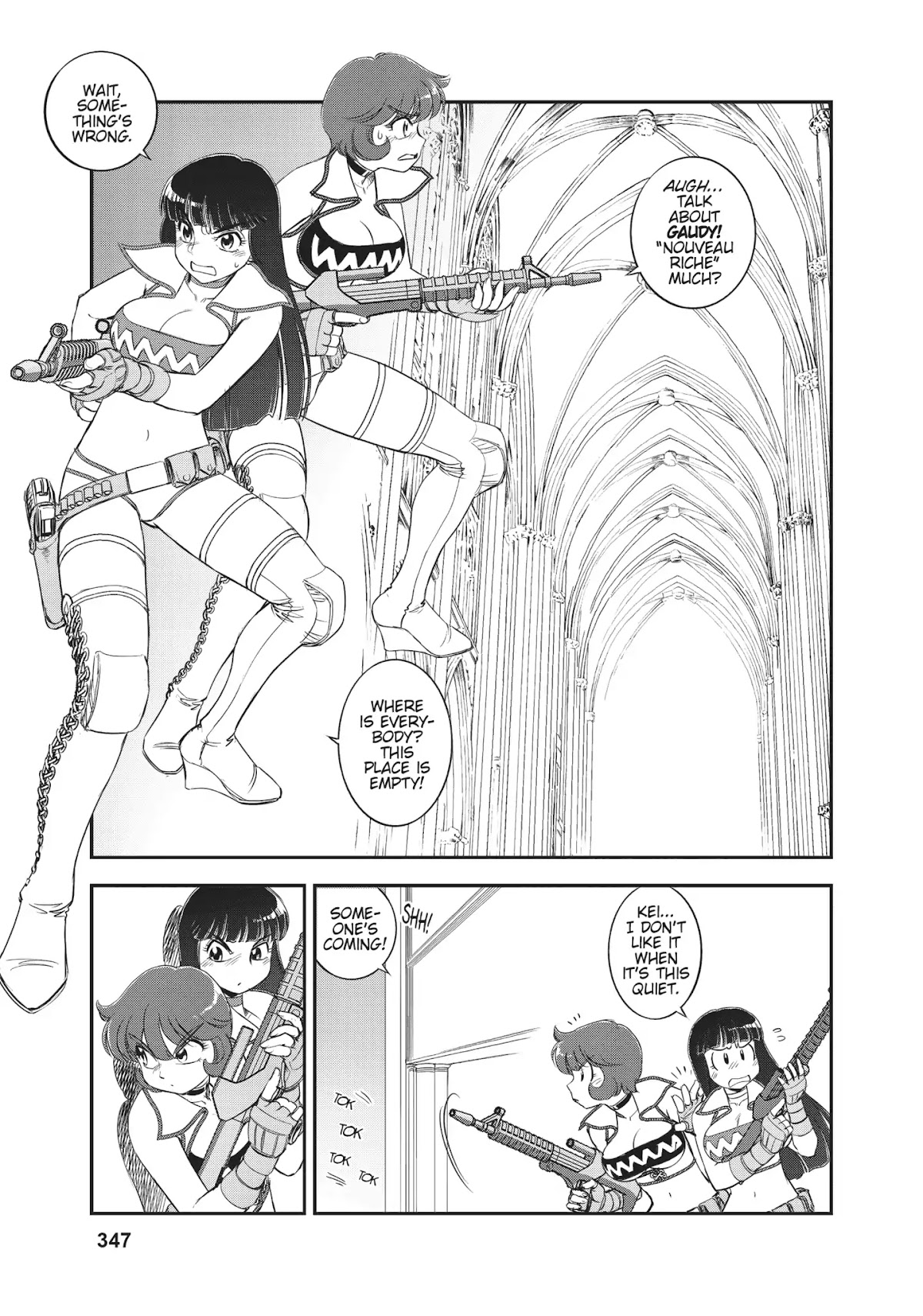 Dirty Pair (Hisao Tamaki) Chapter 2.0 page 169 - Vol.2 The Case of the Backwater Murders