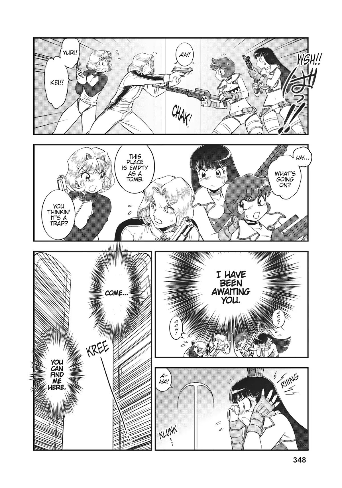 Dirty Pair (Hisao Tamaki) Chapter 2.0 page 170 - Vol.2 The Case of the Backwater Murders