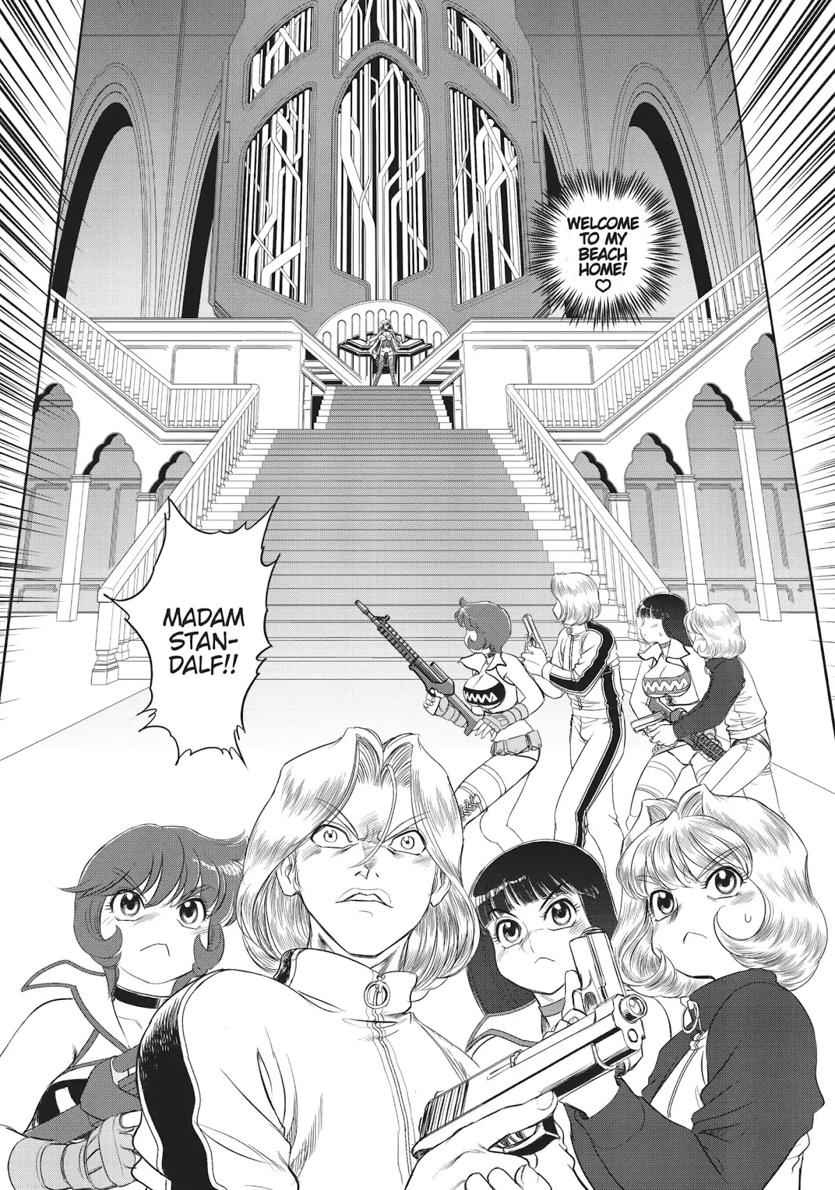 Dirty Pair (Hisao Tamaki) Chapter 2.0 page 171 - Vol.2 The Case of the Backwater Murders