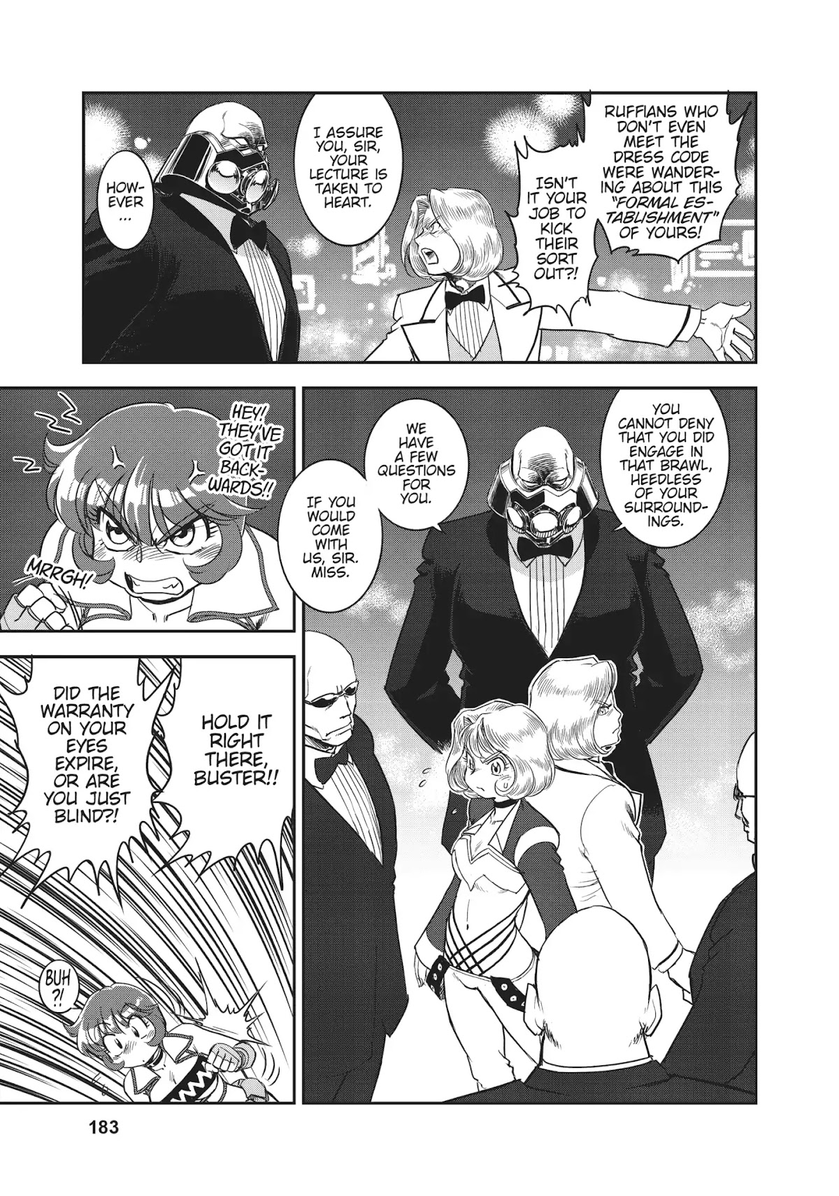 Dirty Pair (Hisao Tamaki) Chapter 2.0 page 18 - Vol.2 The Case of the Backwater Murders