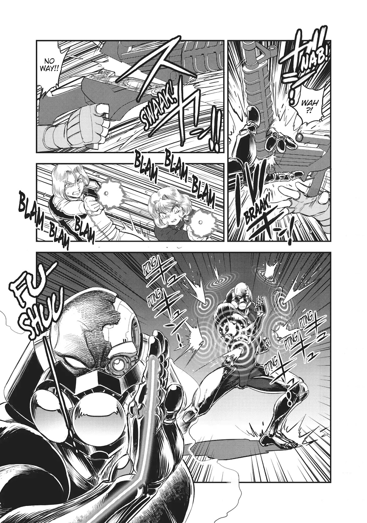 Dirty Pair (Hisao Tamaki) Chapter 2.0 page 183 - Vol.2 The Case of the Backwater Murders