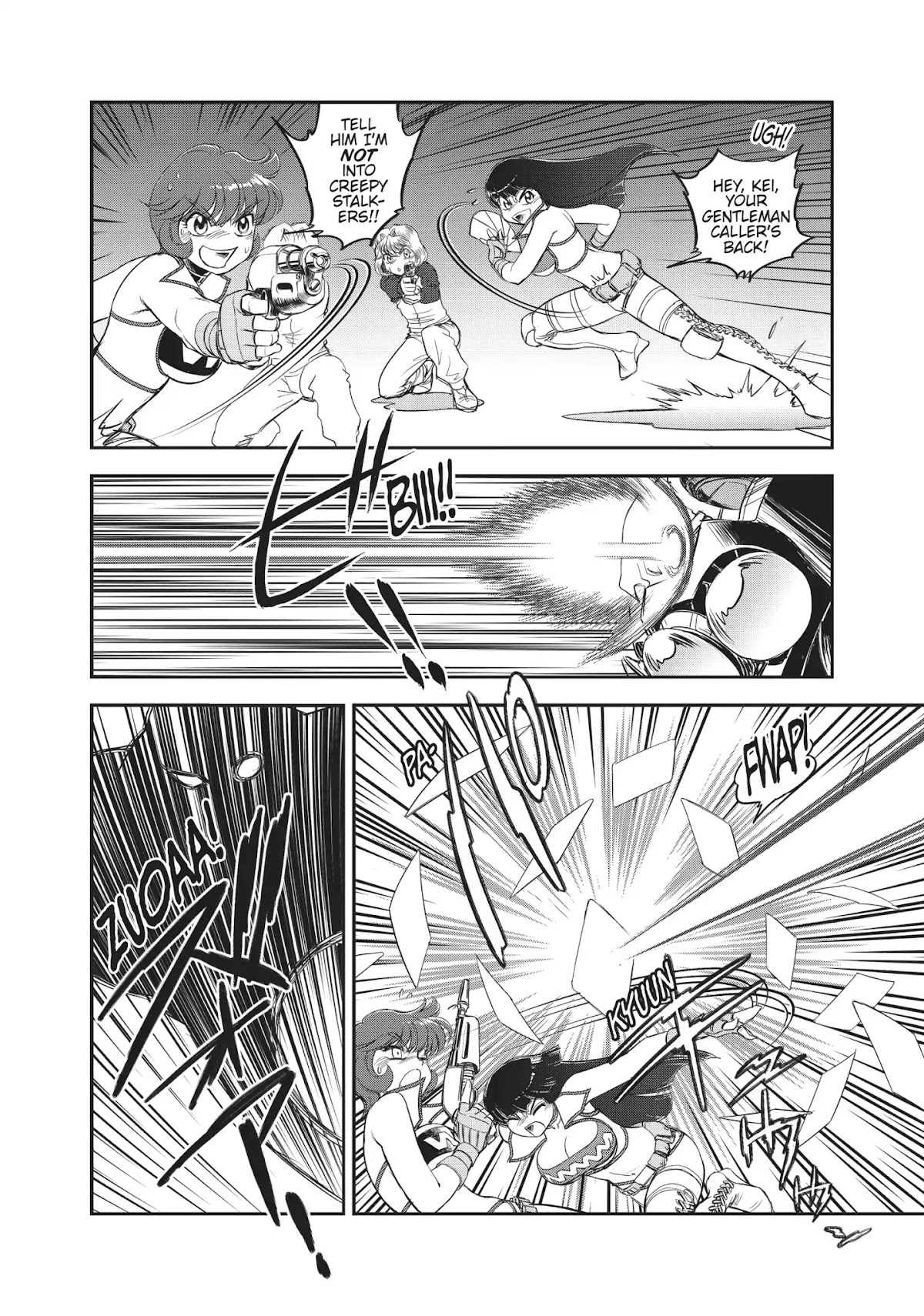 Dirty Pair (Hisao Tamaki) Chapter 2.0 page 184 - Vol.2 The Case of the Backwater Murders