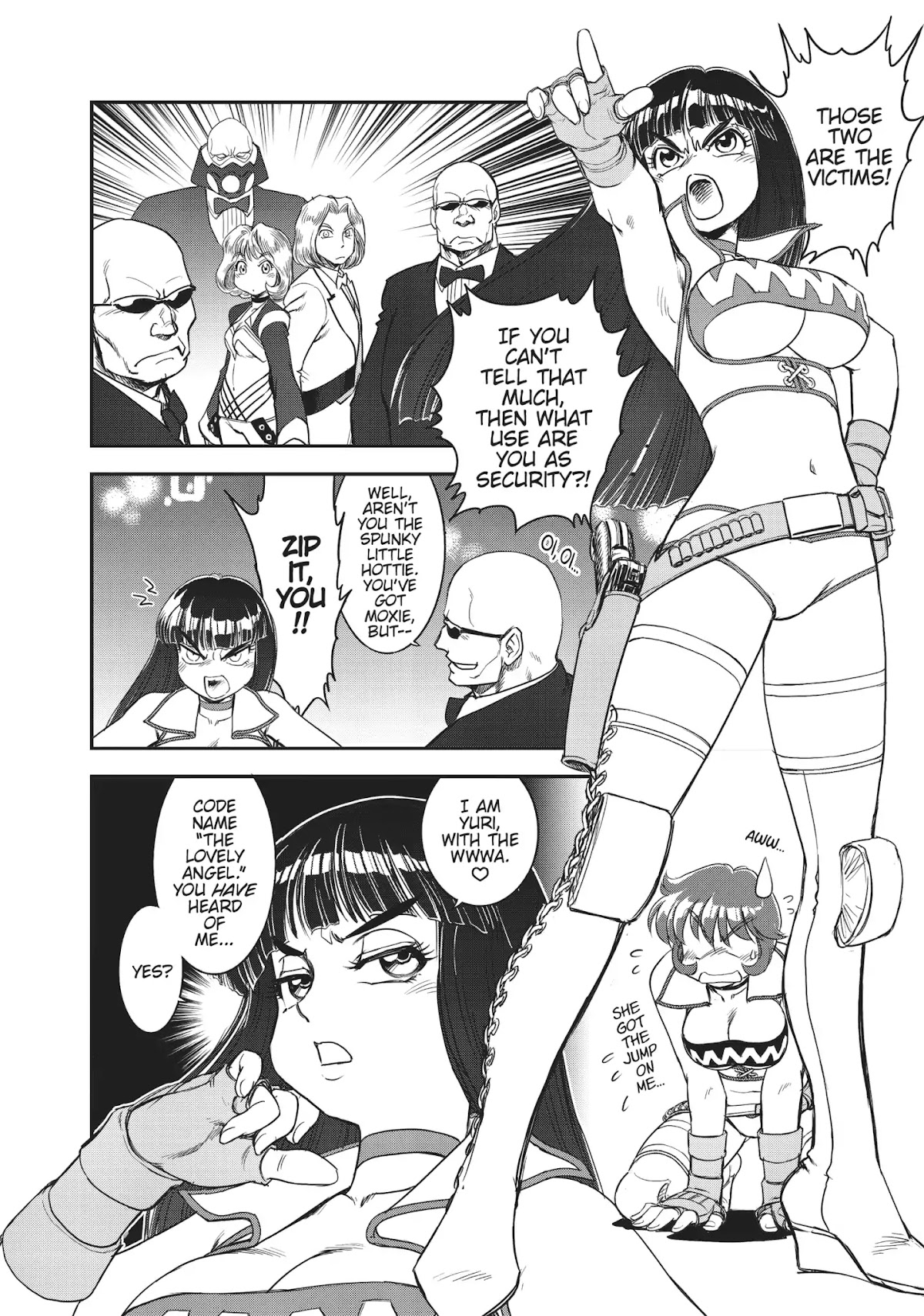 Dirty Pair (Hisao Tamaki) Chapter 2.0 page 19 - Vol.2 The Case of the Backwater Murders