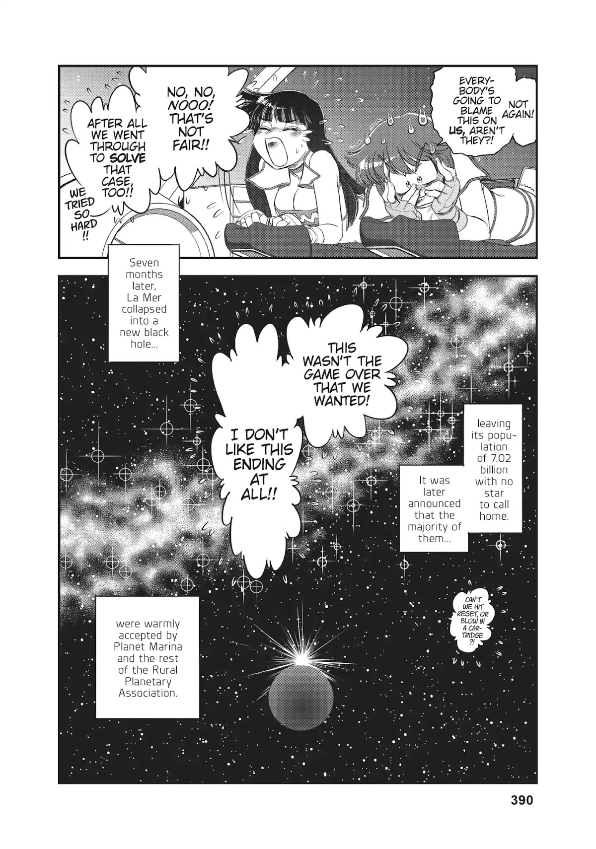 Dirty Pair (Hisao Tamaki) Chapter 2.0 page 210 - Vol.2 The Case of the Backwater Murders