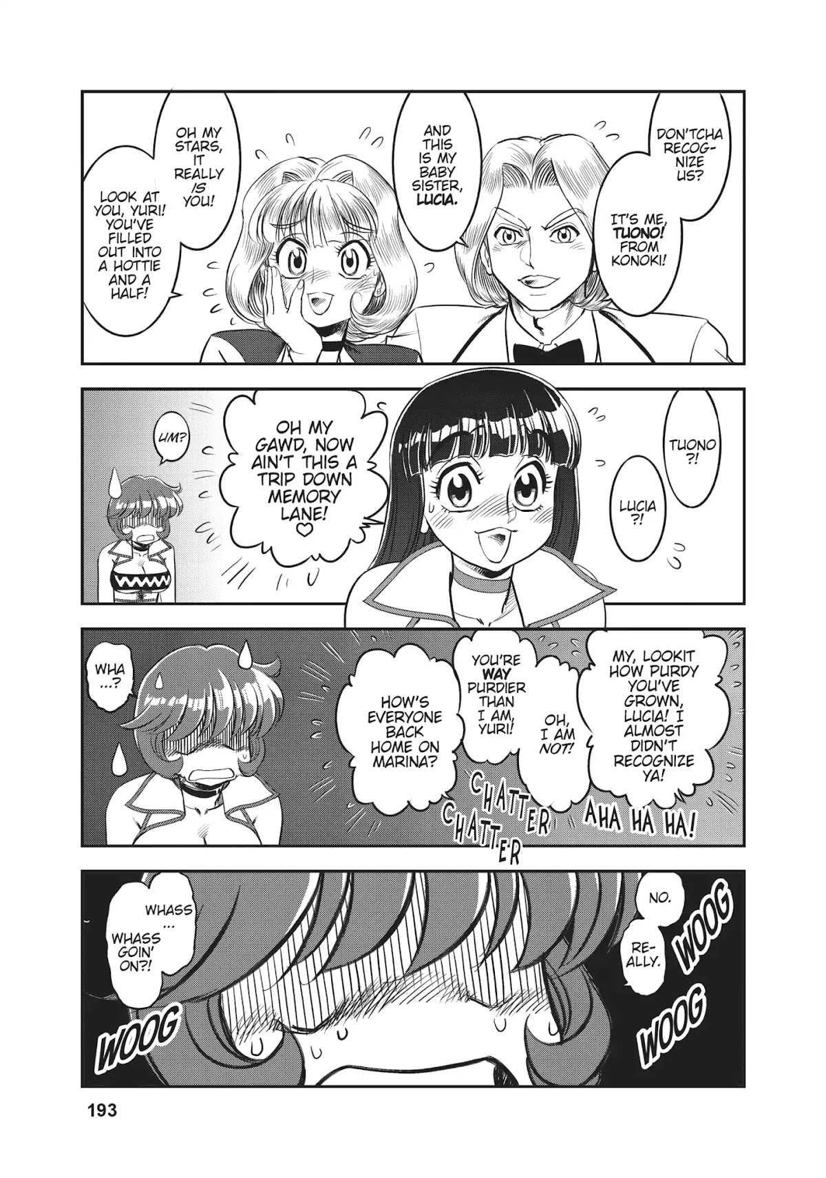 Dirty Pair (Hisao Tamaki) Chapter 2.0 page 28 - Vol.2 The Case of the Backwater Murders