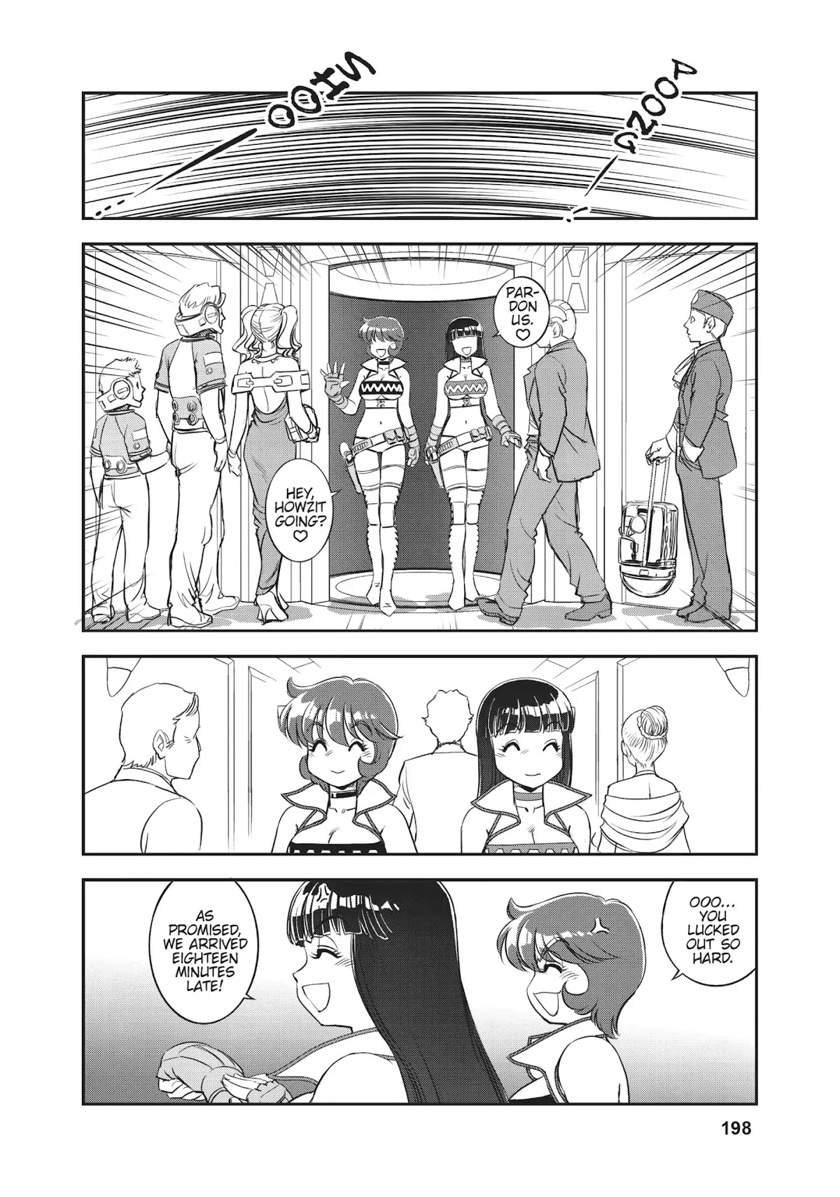 Dirty Pair (Hisao Tamaki) Chapter 2.0 page 32 - Vol.2 The Case of the Backwater Murders