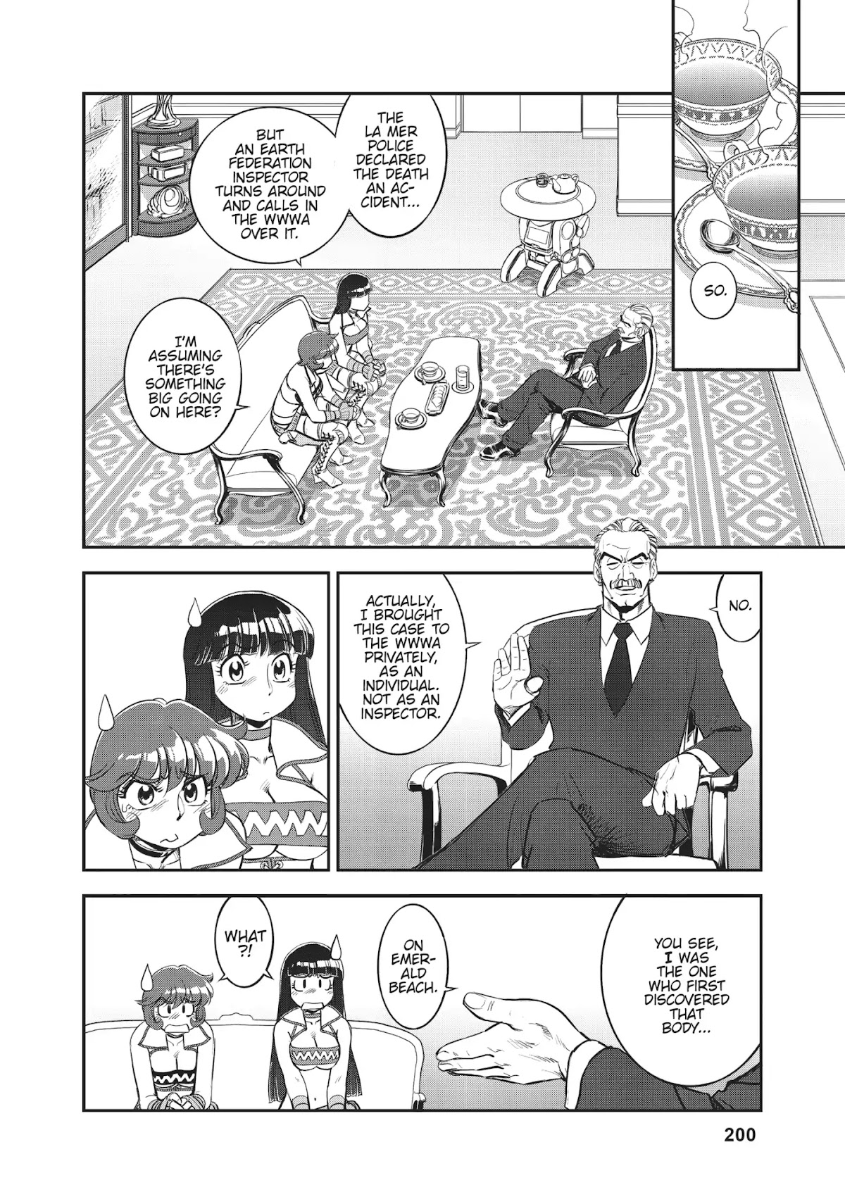 Dirty Pair (Hisao Tamaki) Chapter 2.0 page 34 - Vol.2 The Case of the Backwater Murders