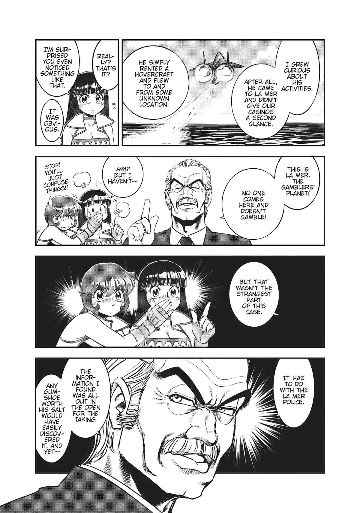 Dirty Pair (Hisao Tamaki) Chapter 2.0 page 37 - Vol.2 The Case of the Backwater Murders