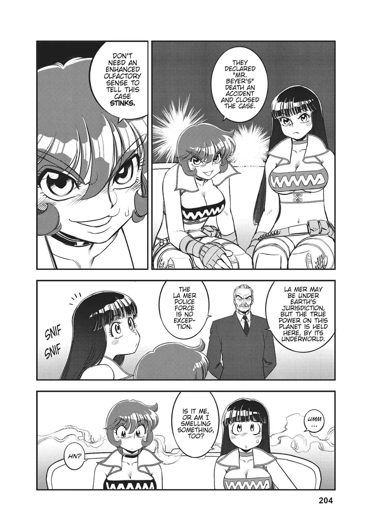Dirty Pair (Hisao Tamaki) Chapter 2.0 page 38 - Vol.2 The Case of the Backwater Murders