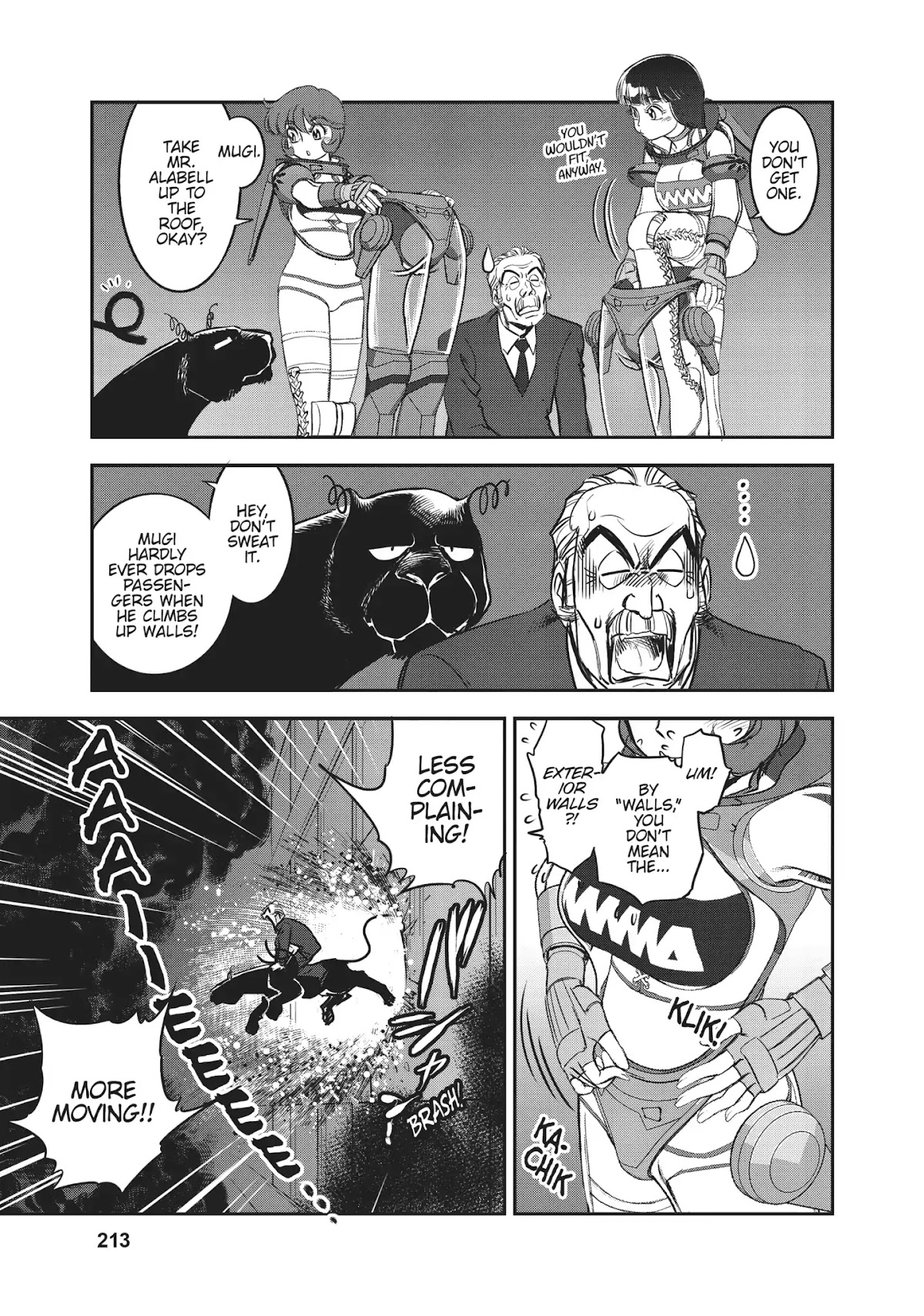 Dirty Pair (Hisao Tamaki) Chapter 2.0 page 47 - Vol.2 The Case of the Backwater Murders