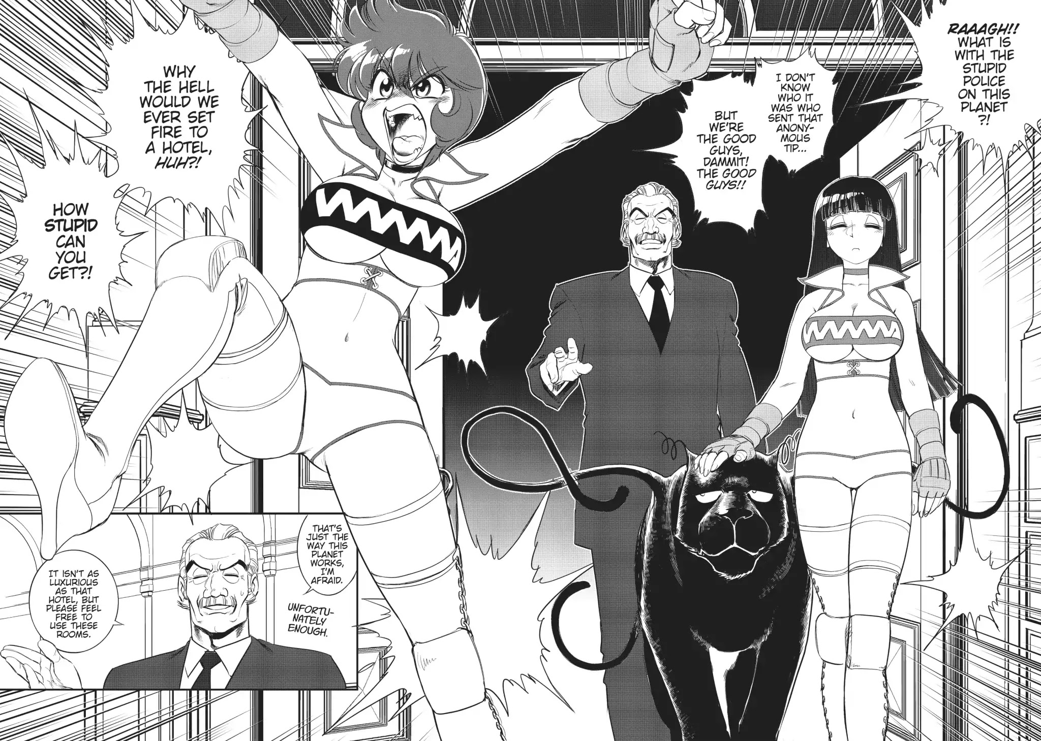 Dirty Pair (Hisao Tamaki) Chapter 2.0 page 54 - Vol.2 The Case of the Backwater Murders